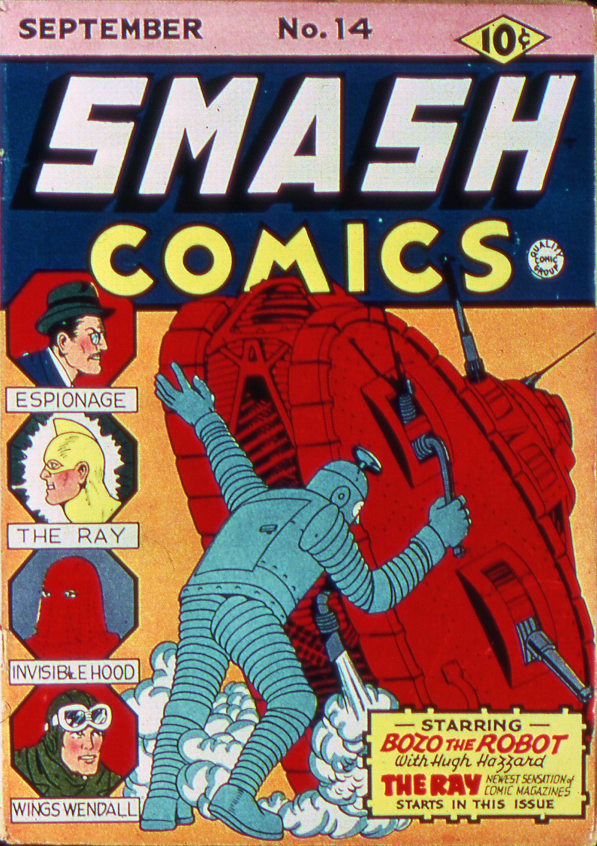 Read online Smash Comics comic -  Issue #14 - 1