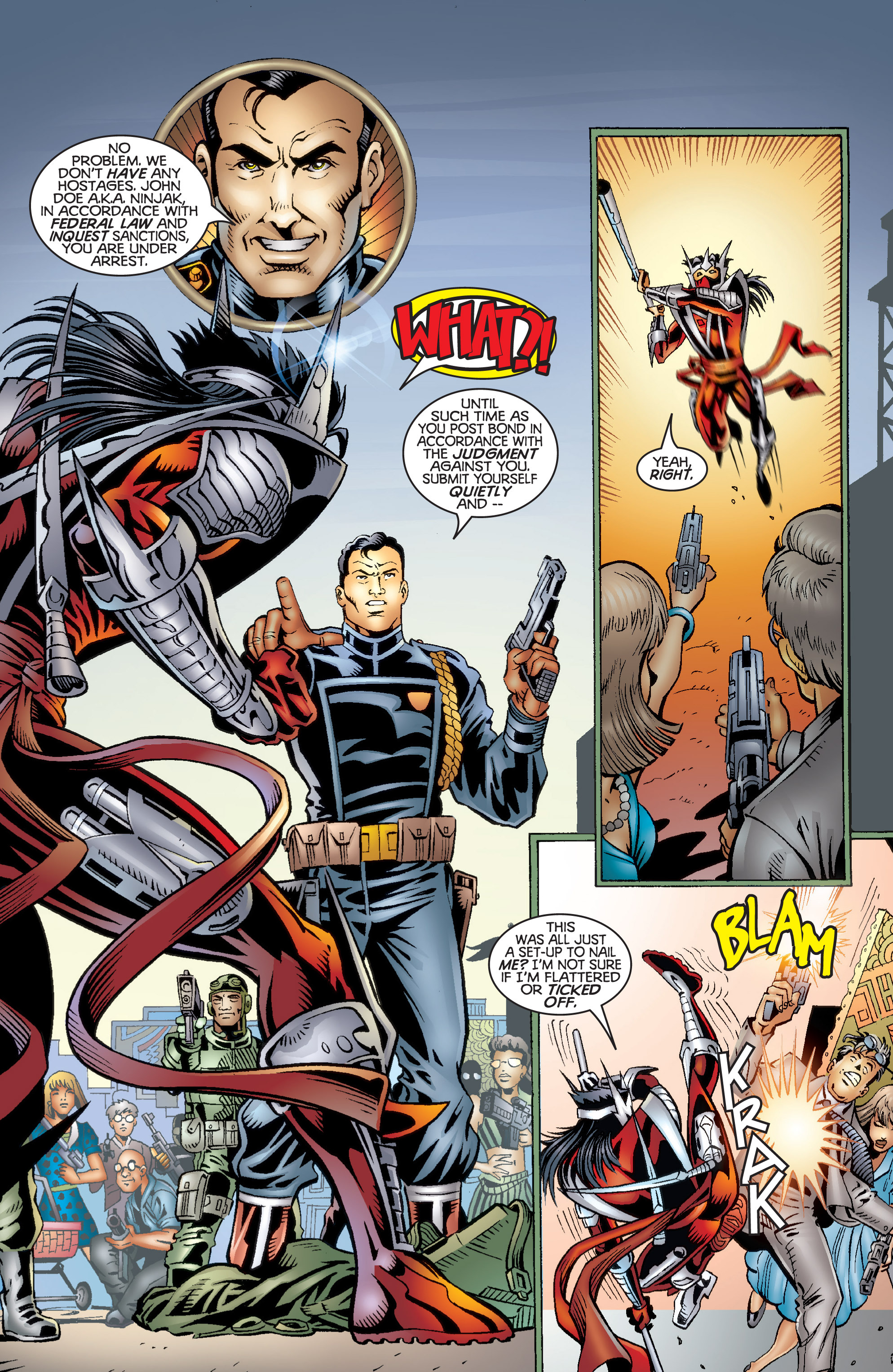 Read online Ninjak (1997) comic -  Issue #10 - 9