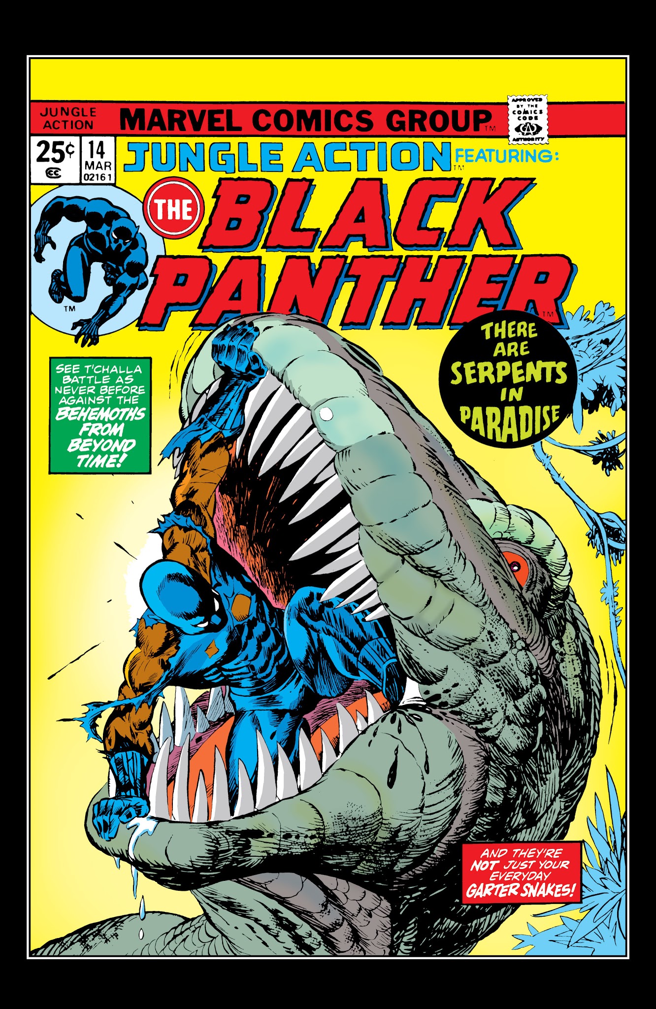 Read online Marvel Masterworks: The Black Panther comic -  Issue # TPB 1 - 134