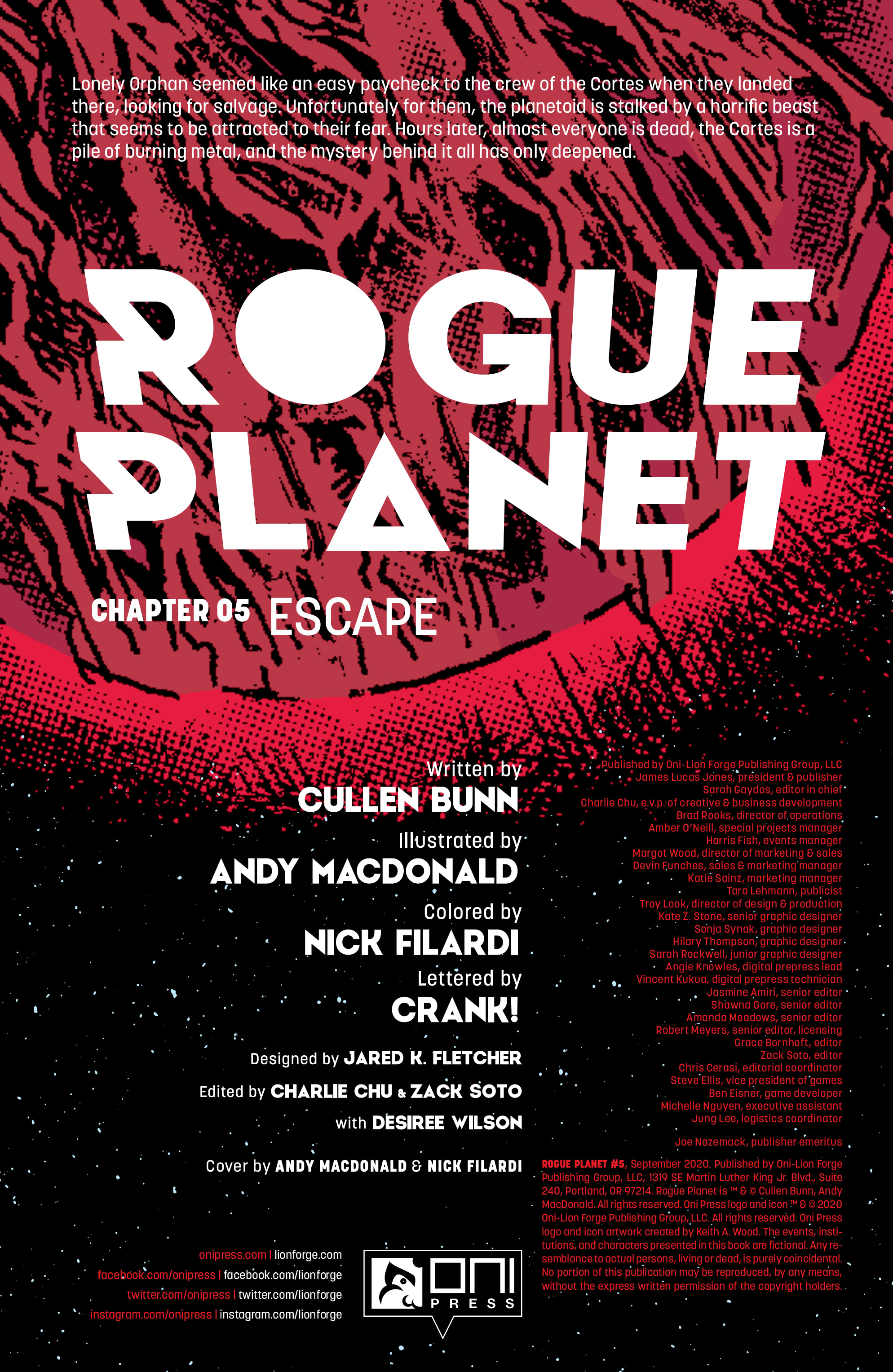Read online Rogue Planet comic -  Issue #5 - 2