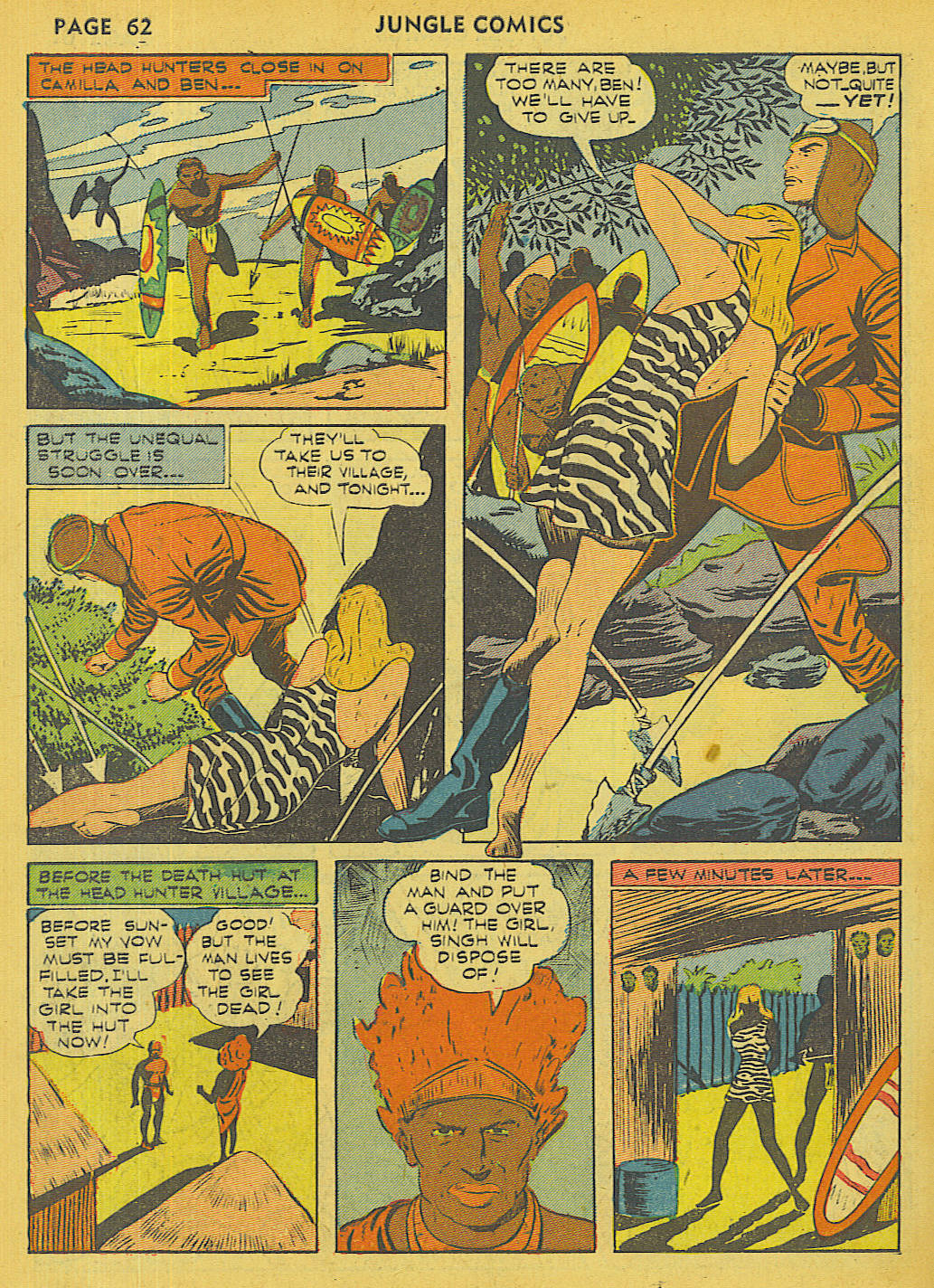 Read online Jungle Comics comic -  Issue #27 - 64