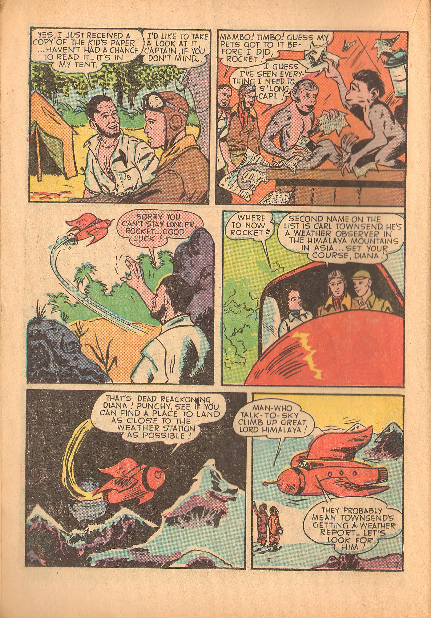 Read online Rocket Kelly (1945) comic -  Issue #4 - 20