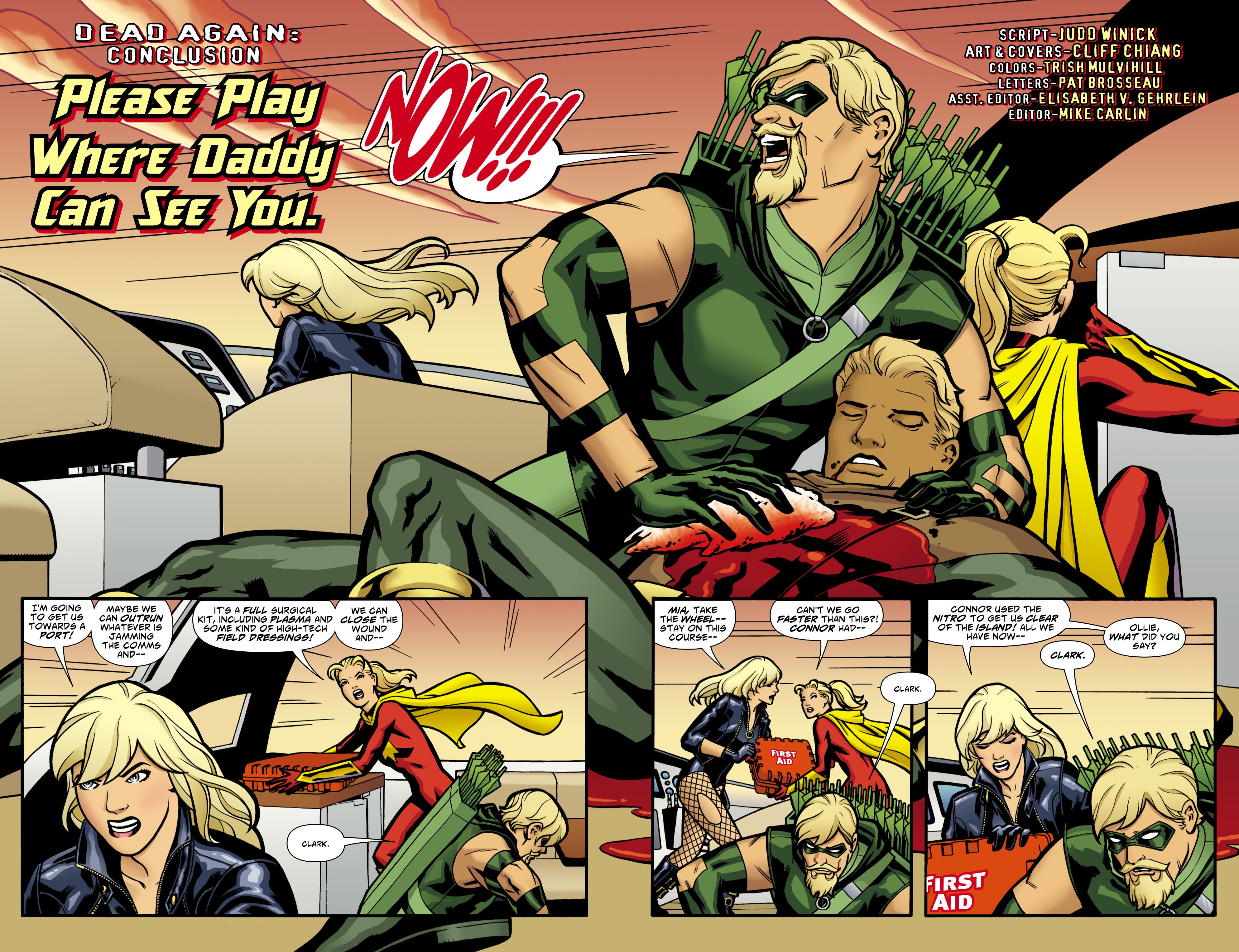 Read online Green Arrow/Black Canary comic -  Issue #4 - 3