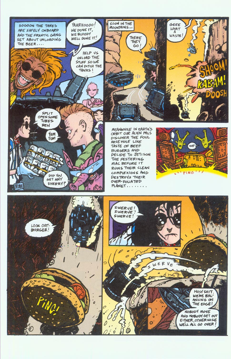 Read online Hewlett and Martin's Tank Girl comic -  Issue # TPB - 72