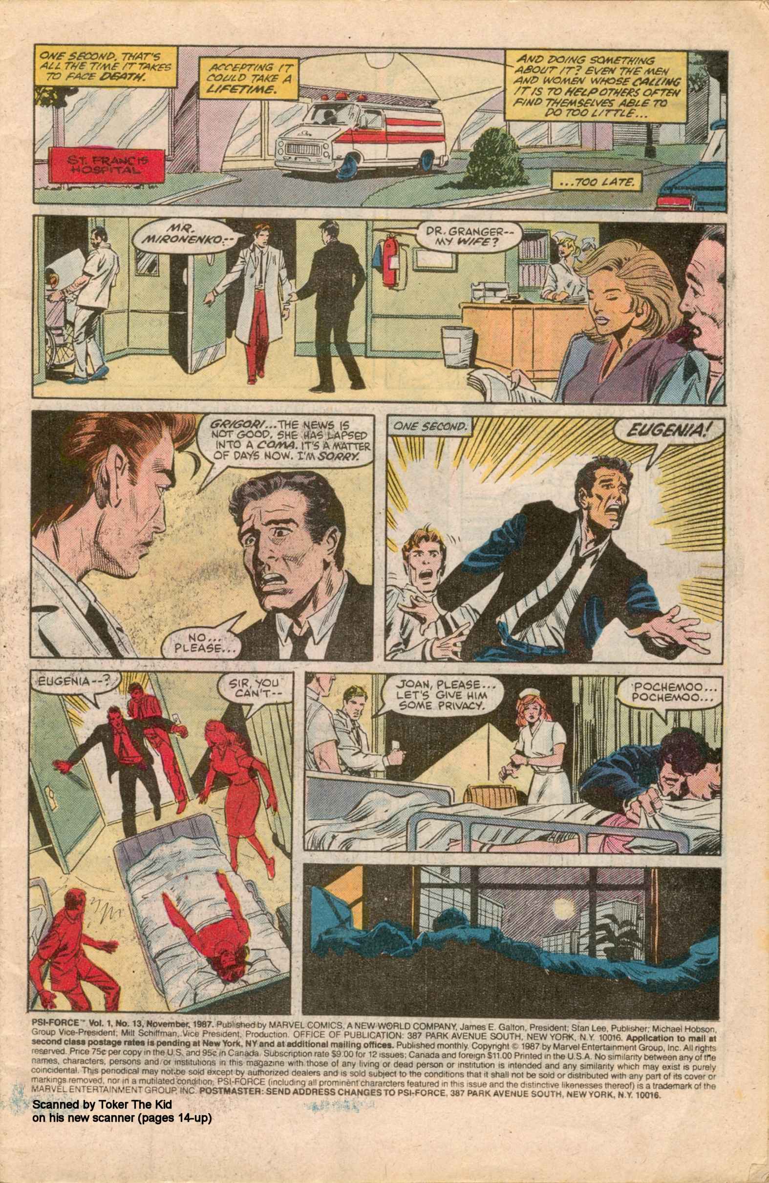 Read online Psi-Force comic -  Issue #13 - 2