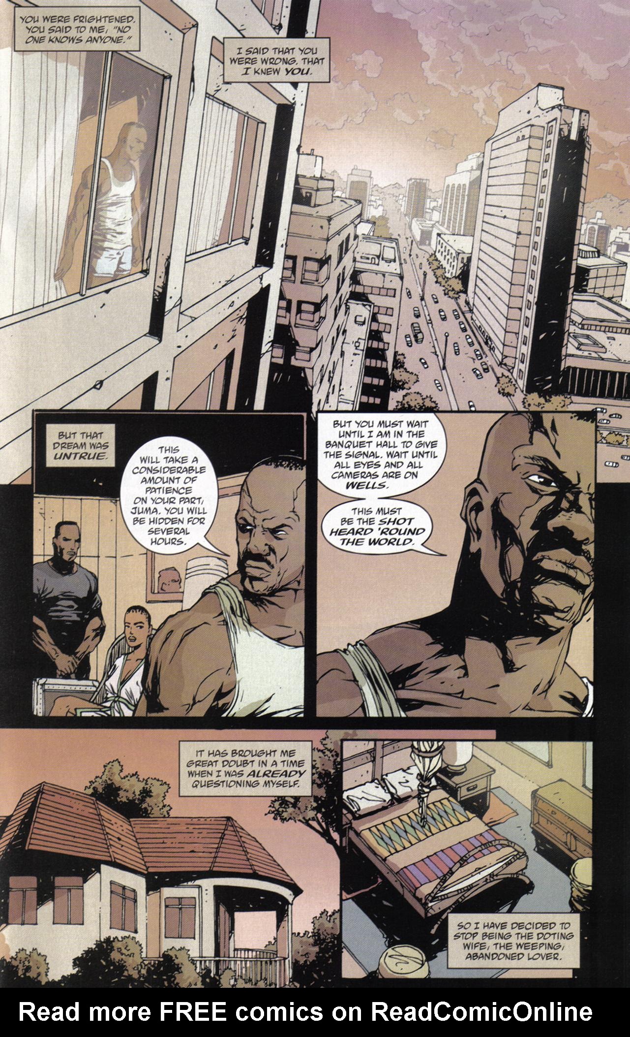 Read online Unknown Soldier (2008) comic -  Issue #11 - 21