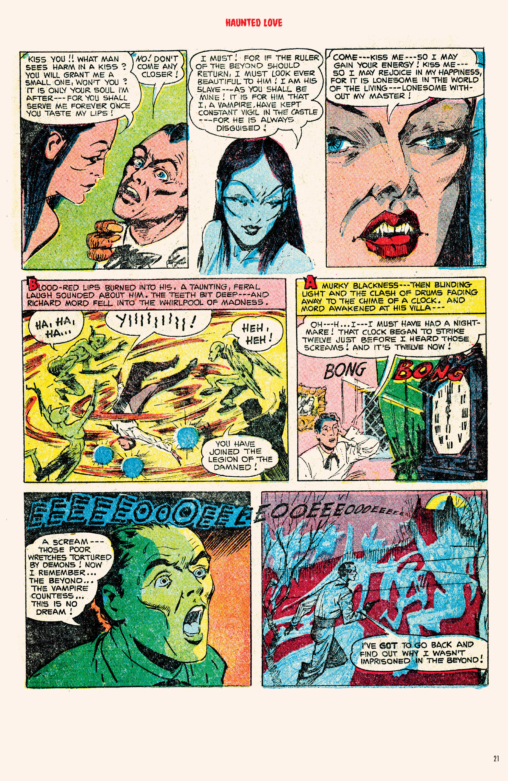 Read online Haunted Love comic -  Issue #2 - 21