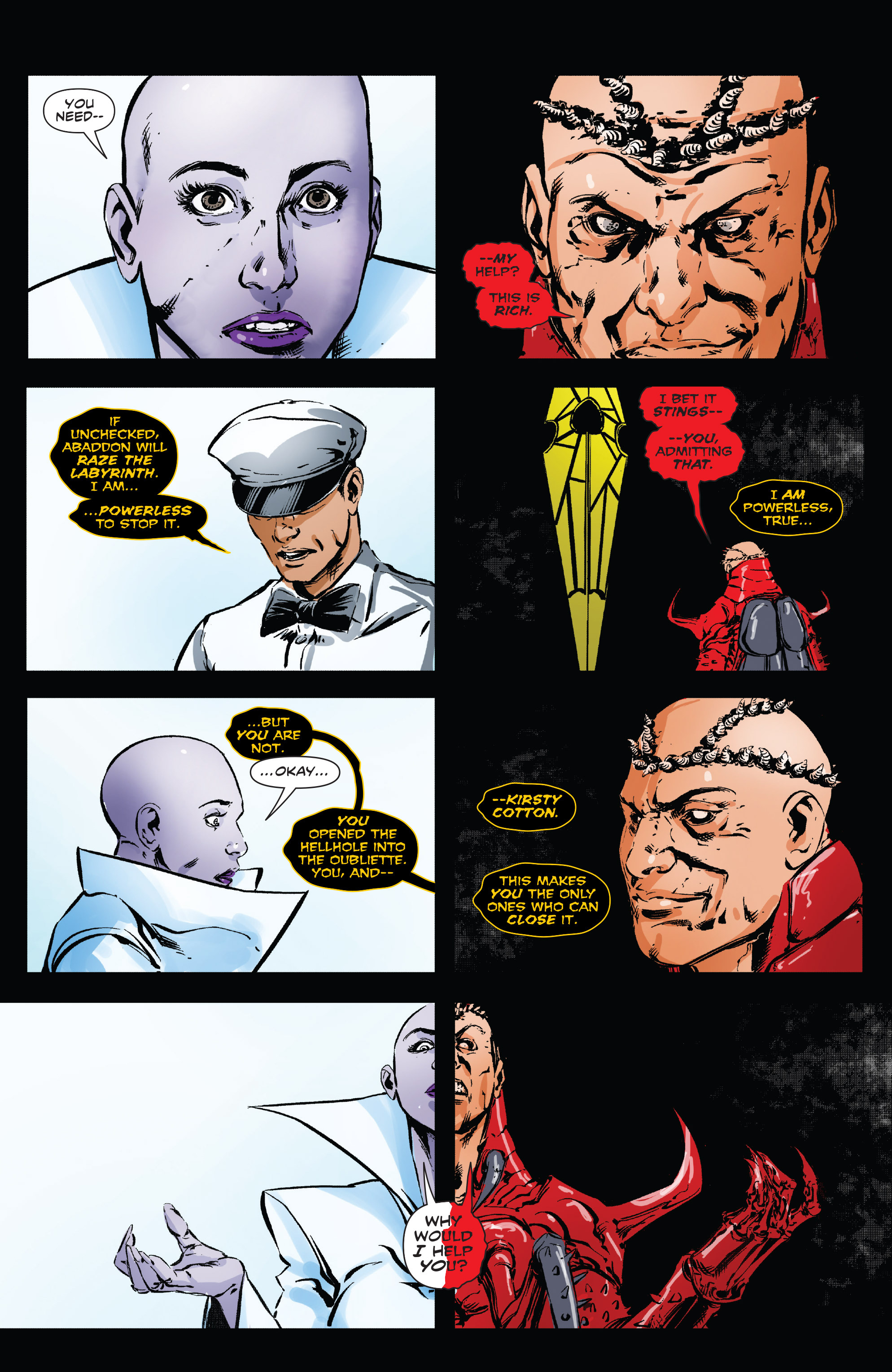 Read online Clive Barker's Hellraiser: The Dark Watch comic -  Issue # TPB 3 - 120