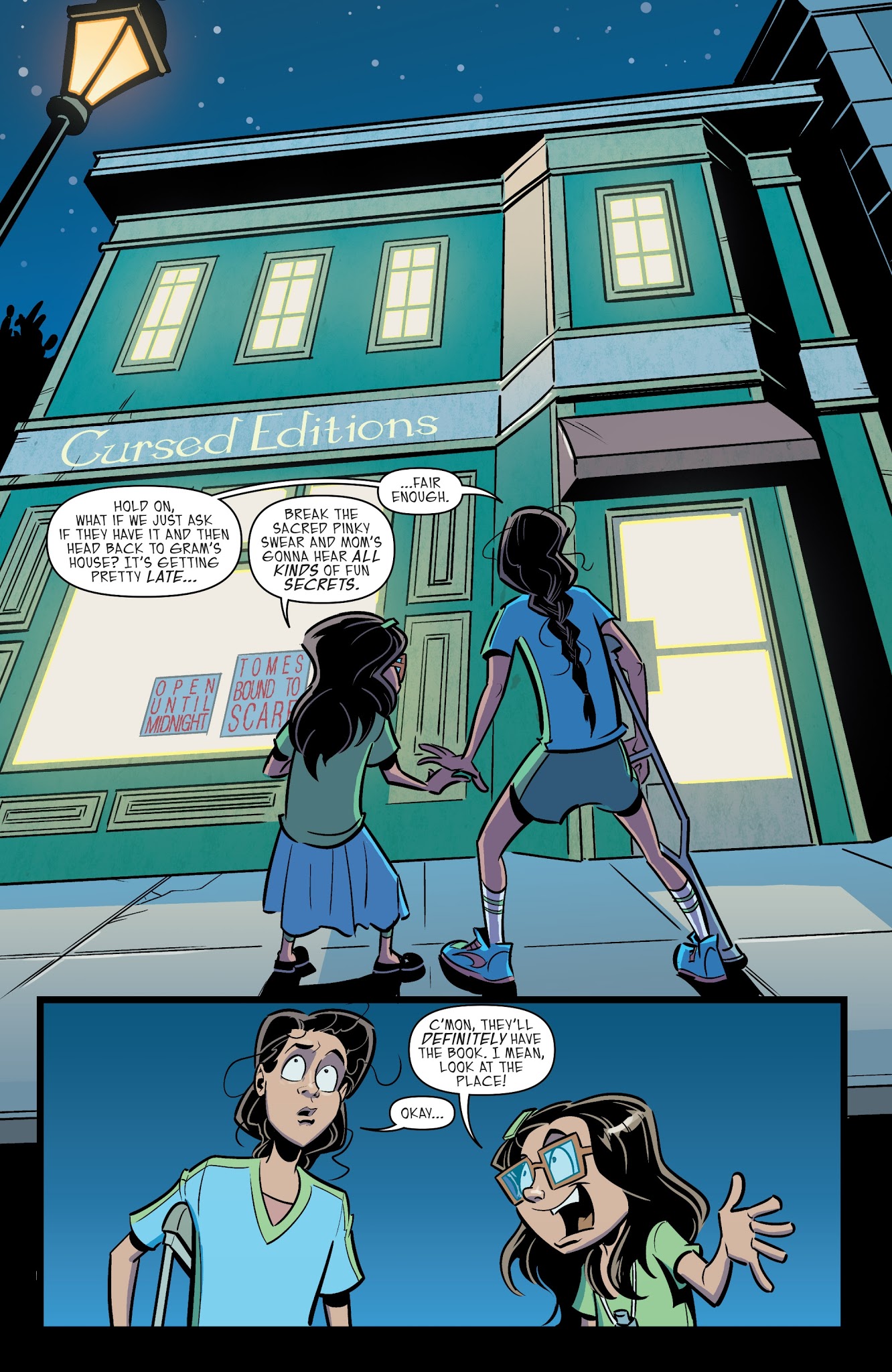 Read online Goosebumps: Monsters At Midnight comic -  Issue #1 - 10