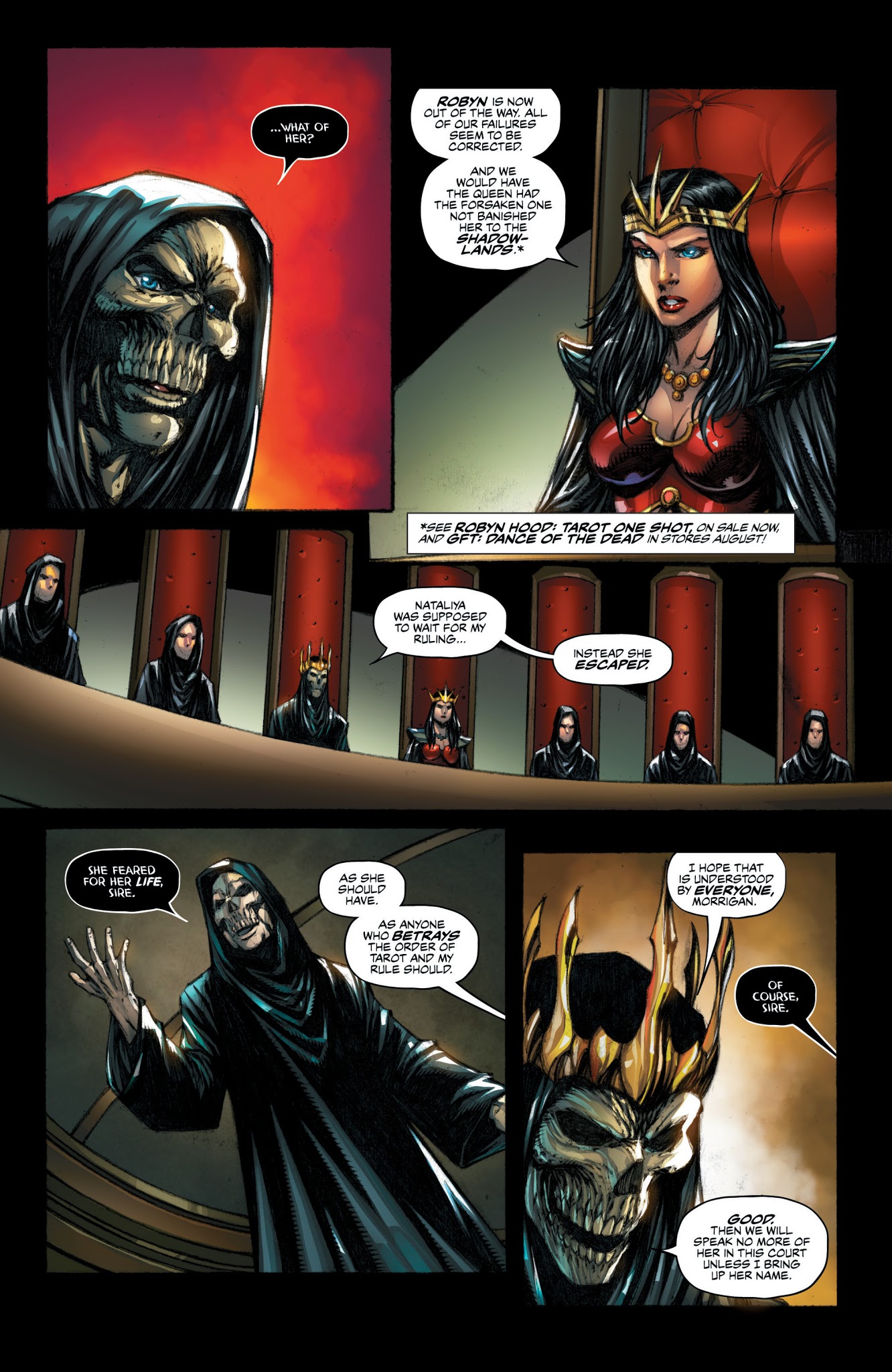 Read online Grimm Fairy Tales: Tarot comic -  Issue #1 - 10