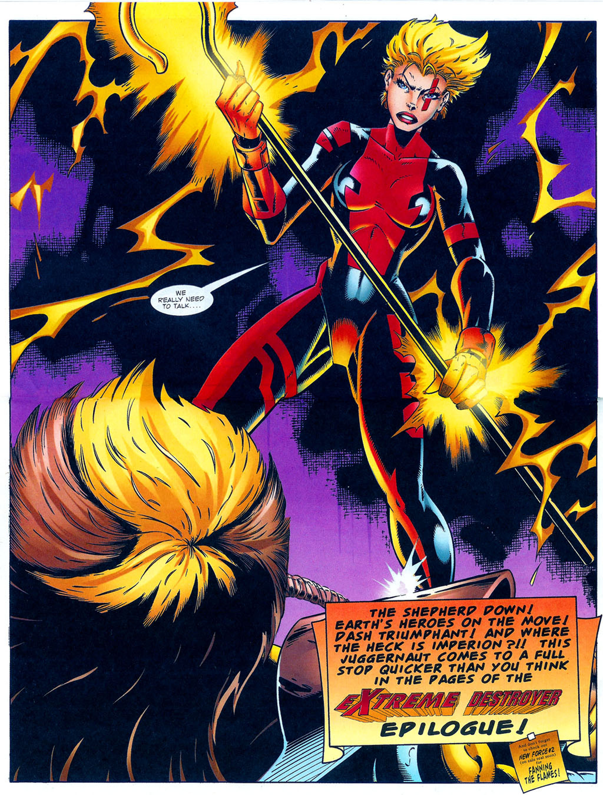 Read online New Force comic -  Issue #1 - 23