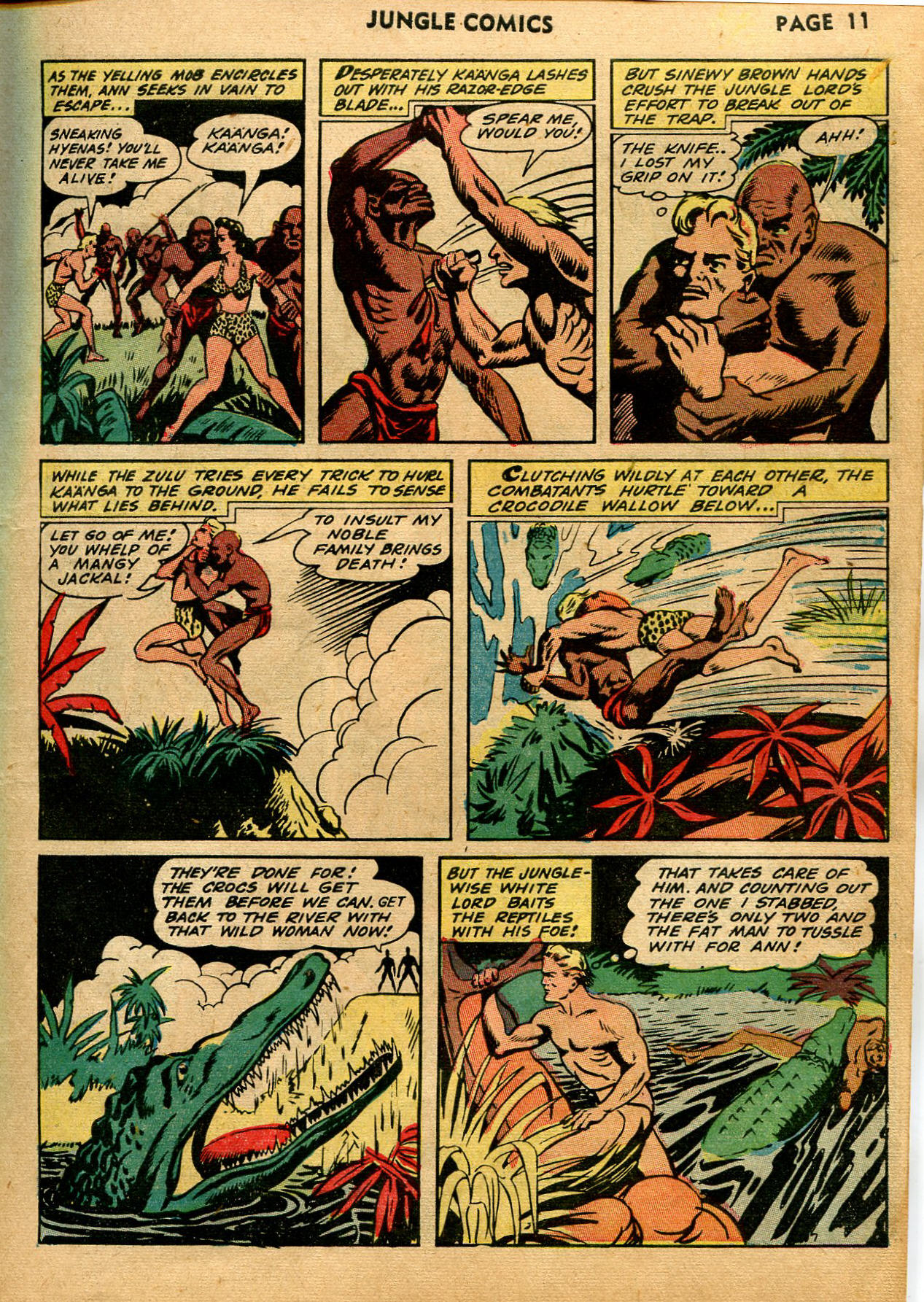 Read online Jungle Comics comic -  Issue #40 - 13