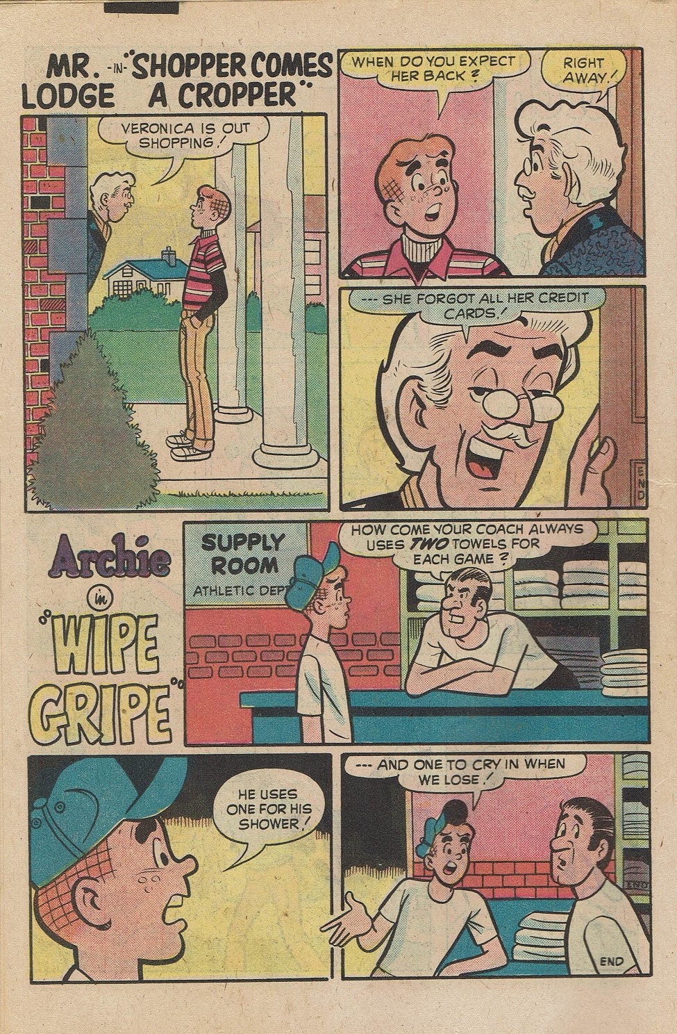 Read online Archie's Joke Book Magazine comic -  Issue #271 - 14