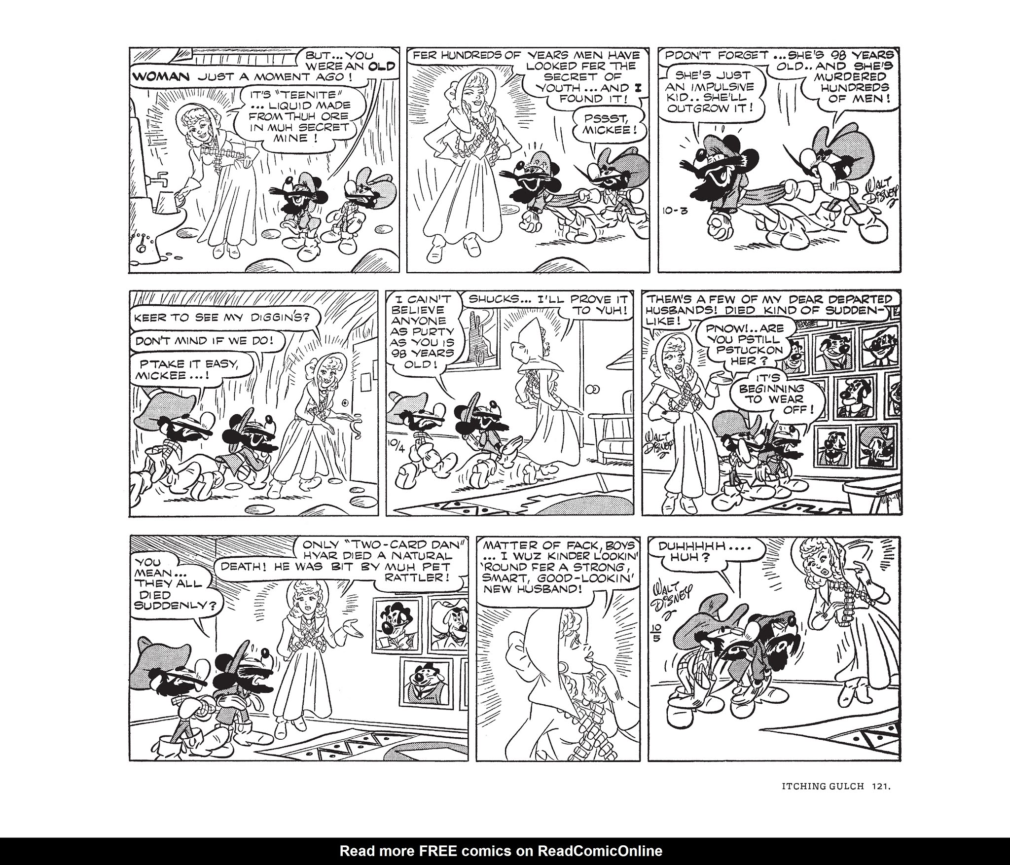 Read online Walt Disney's Mickey Mouse by Floyd Gottfredson comic -  Issue # TPB 10 (Part 2) - 21