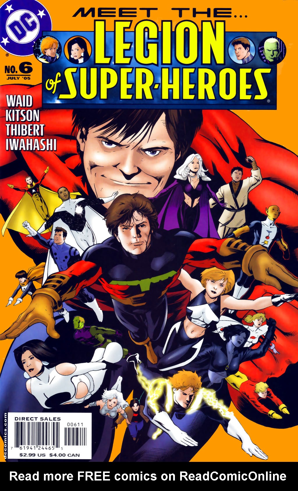 Read online Legion of Super-Heroes (2005) comic -  Issue #6 - 1