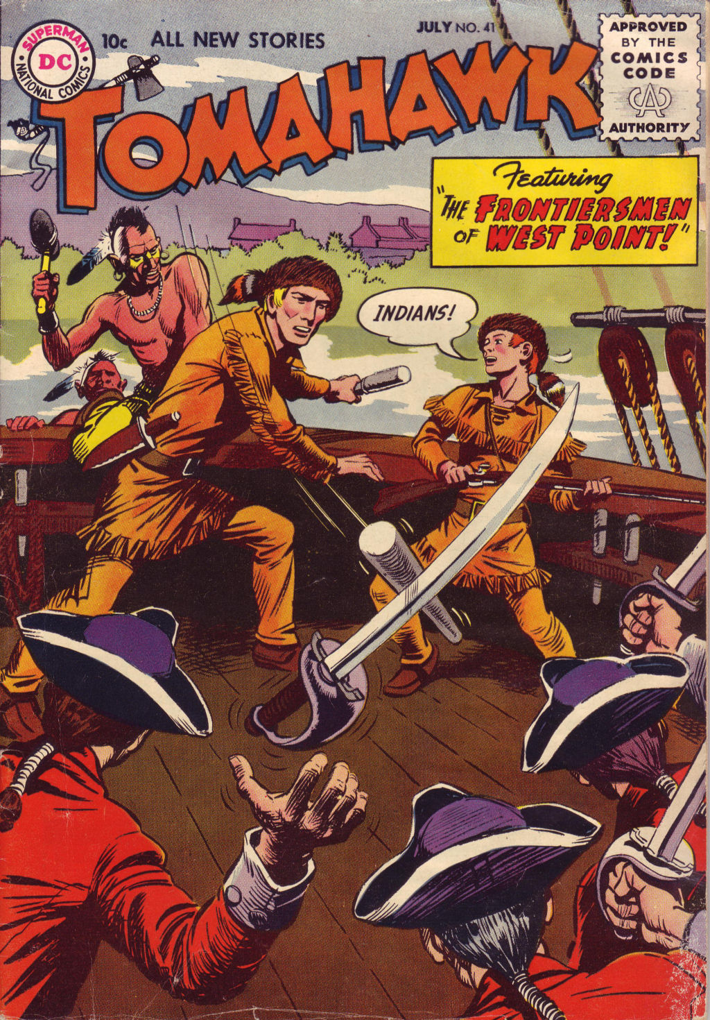 Read online Tomahawk comic -  Issue #41 - 1