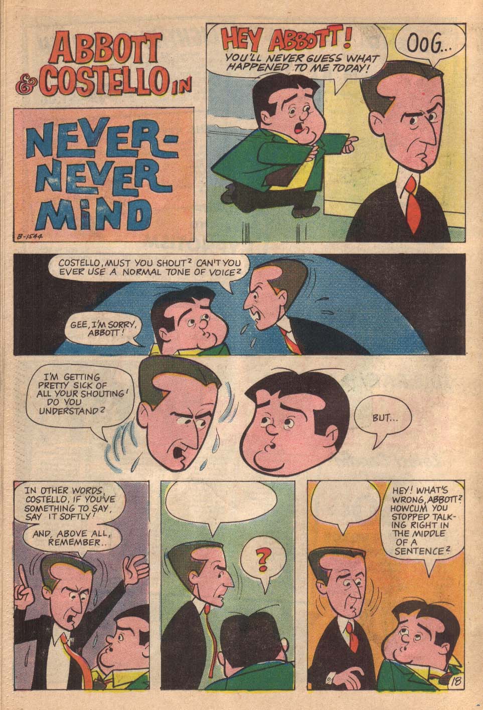 Read online Abbott & Costello comic -  Issue #5 - 19