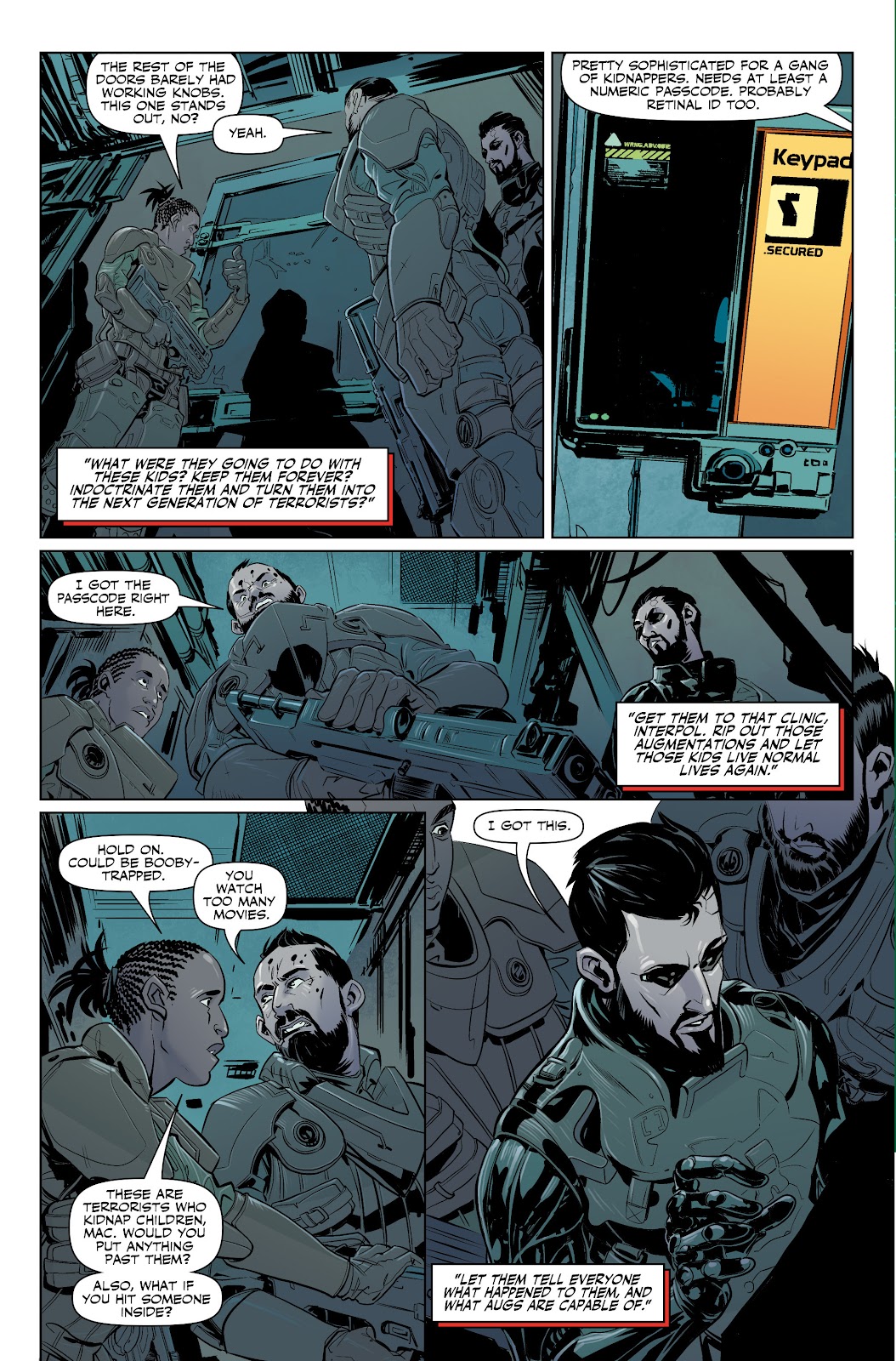 Deus Ex: Children's Crusade issue 1 - Page 16