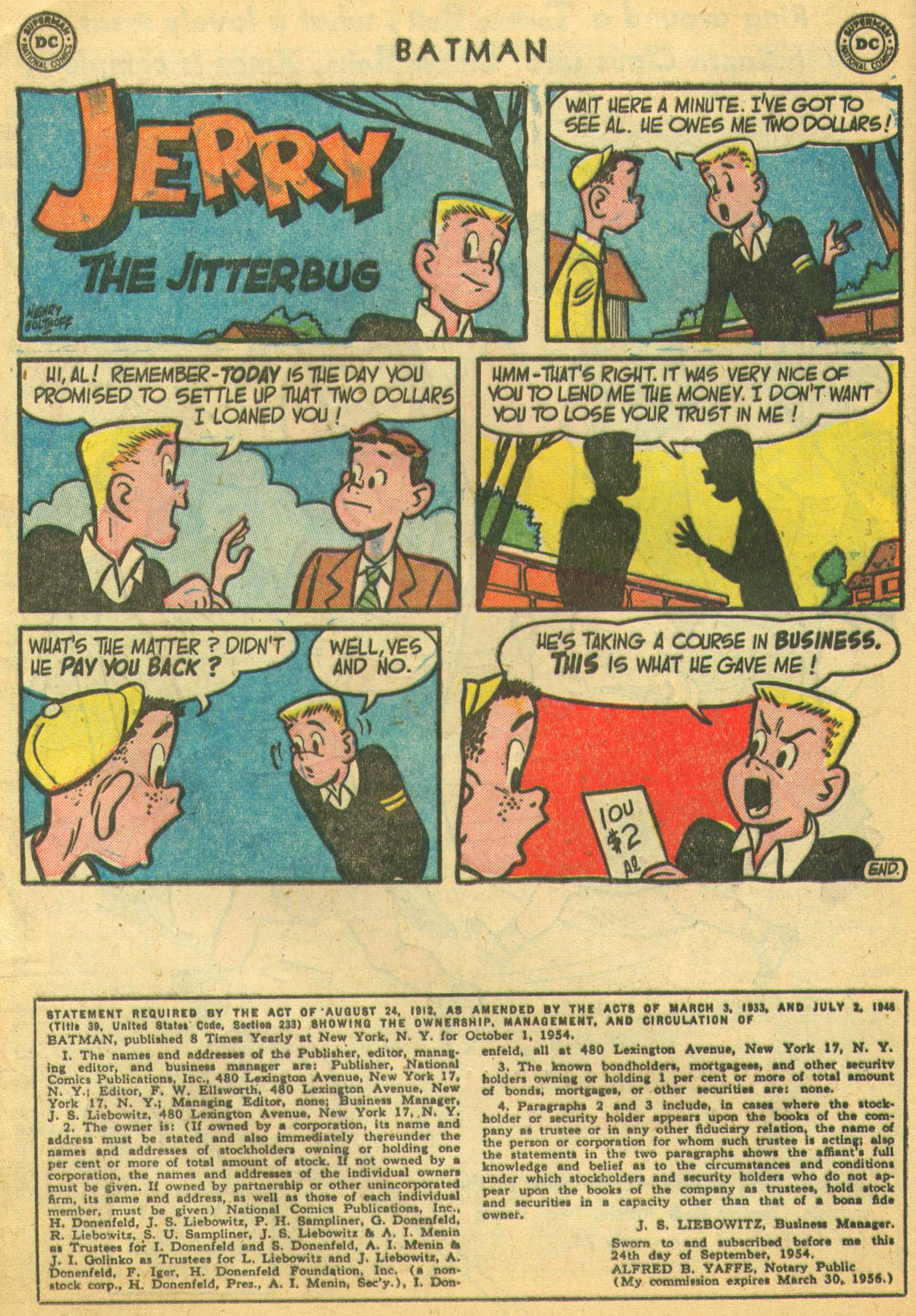 Read online Batman (1940) comic -  Issue #89 - 12
