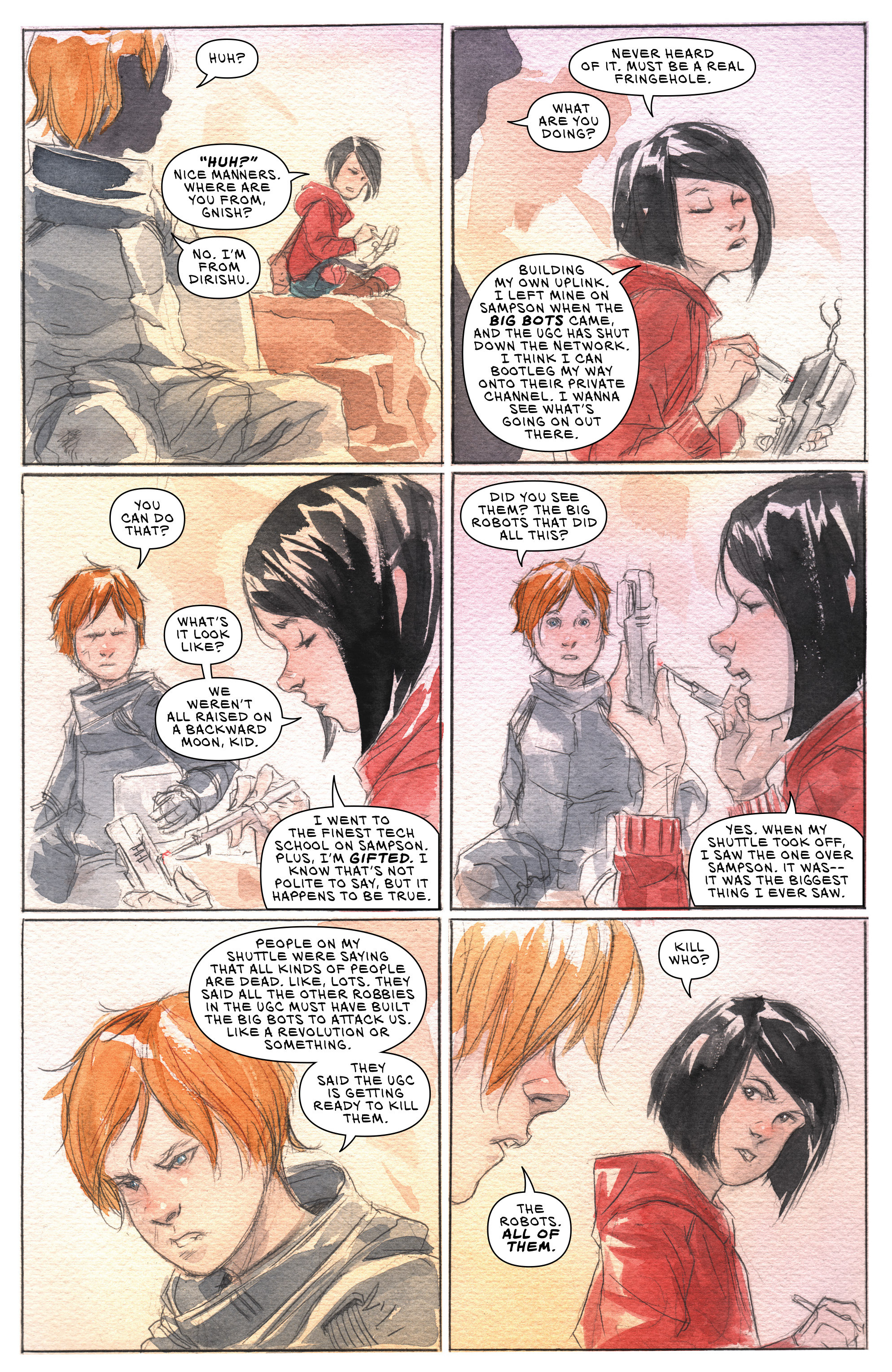 Read online Descender comic -  Issue #15 - 5