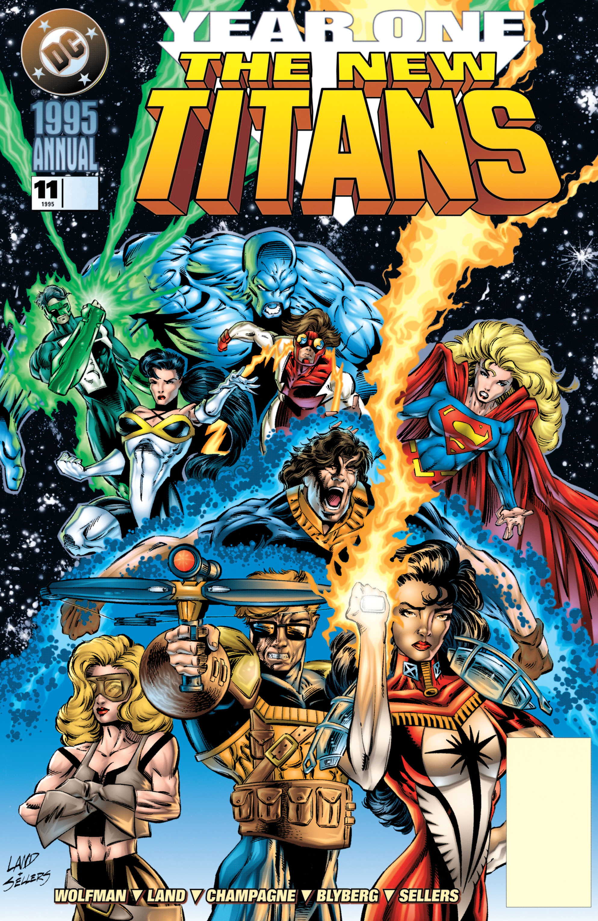 Read online The New Titans (1988) comic -  Issue # _Annual 11 - 1