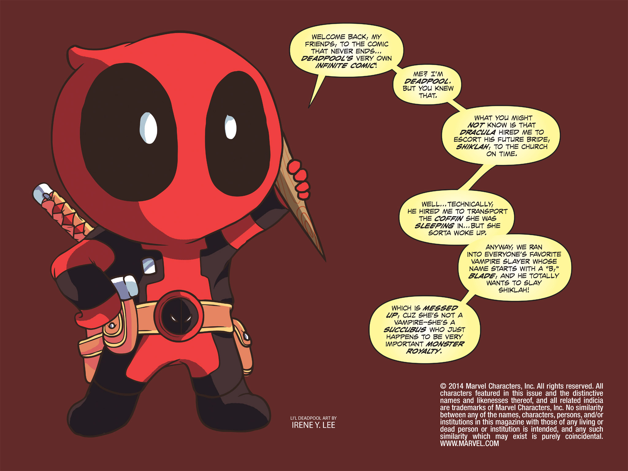 Read online Deadpool: The Gauntlet Infinite Comic comic -  Issue #5 - 2