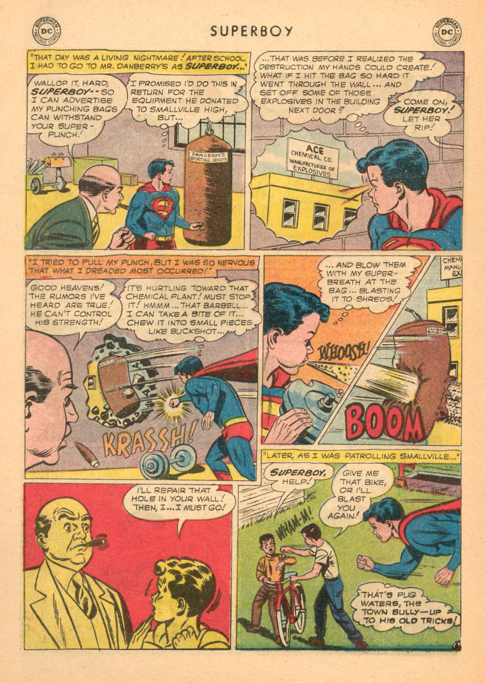 Read online Superboy (1949) comic -  Issue #72 - 17