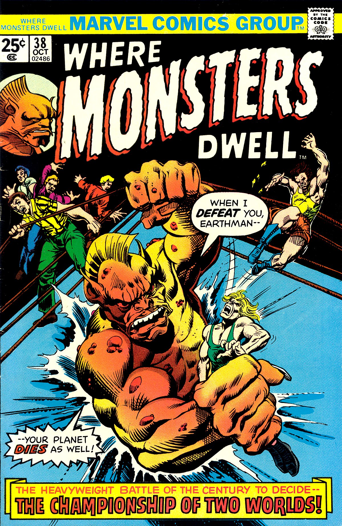 Read online Where Monsters Dwell (1970) comic -  Issue #38 - 1