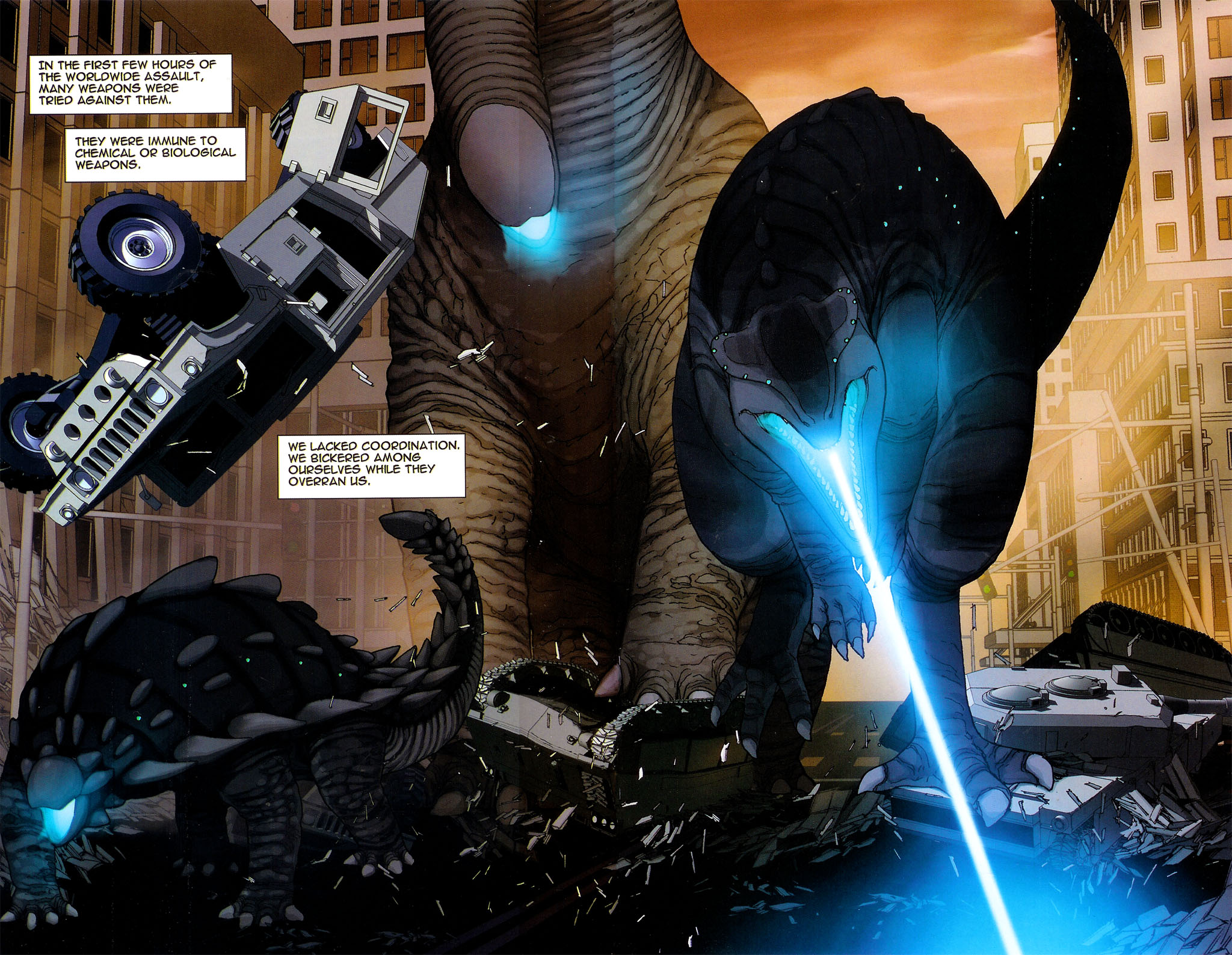 Read online Dinowars comic -  Issue #2 - 11