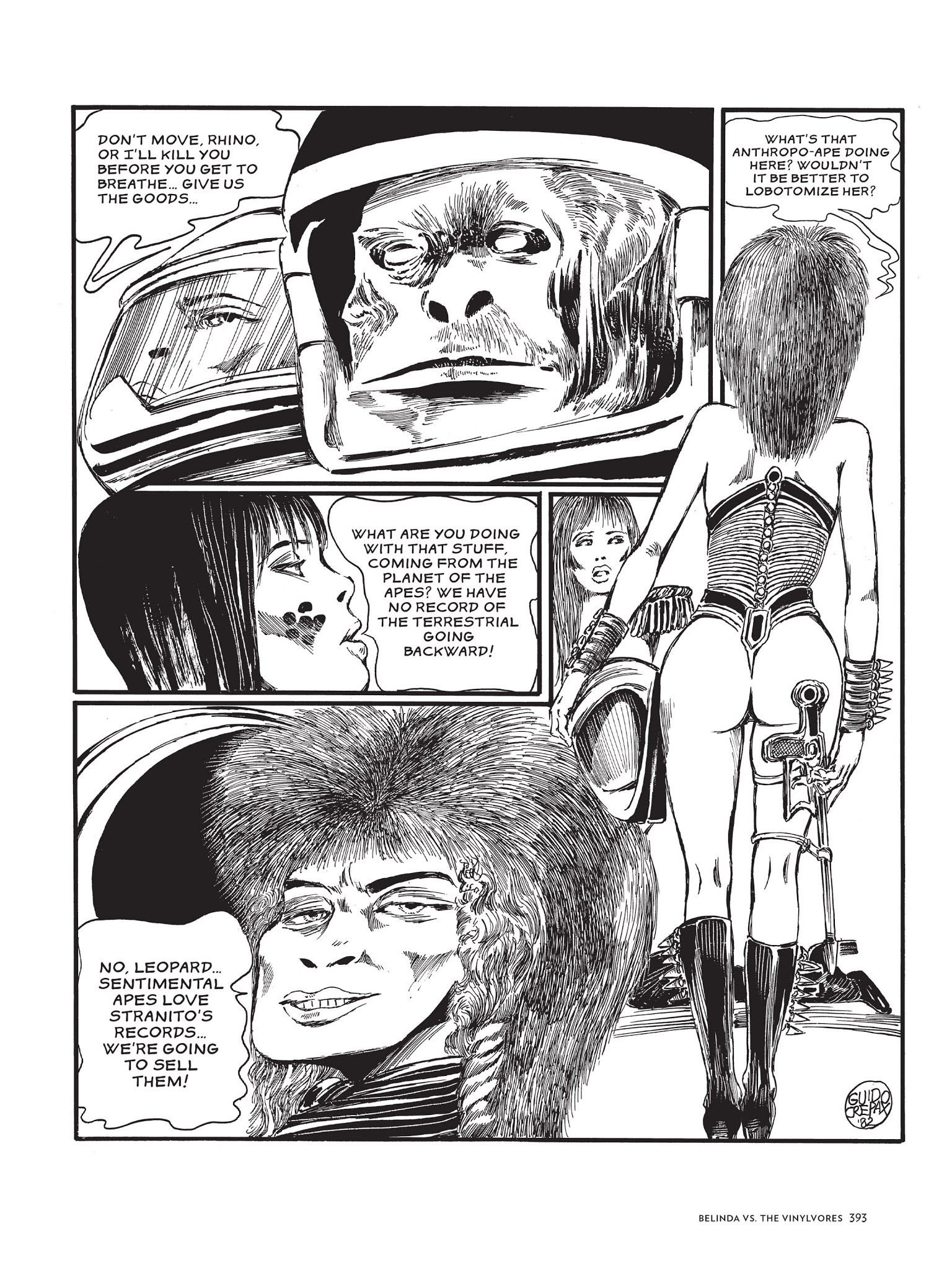 Read online The Complete Crepax comic -  Issue # TPB 2 - 379