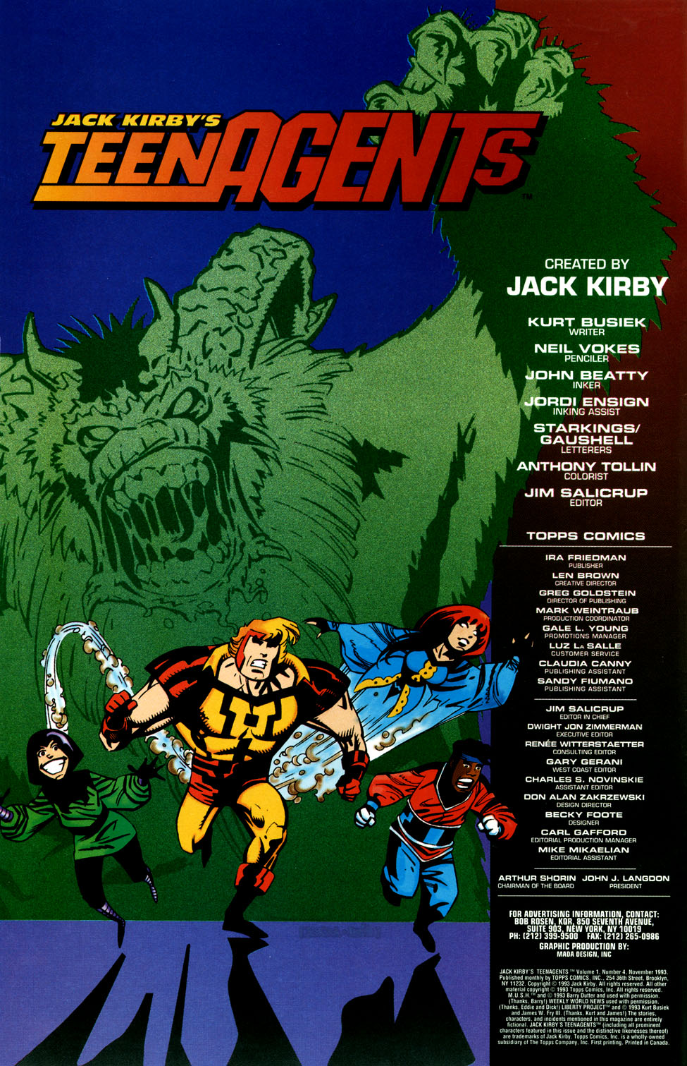 Read online Jack Kirby's TeenAgents comic -  Issue #4 - 2