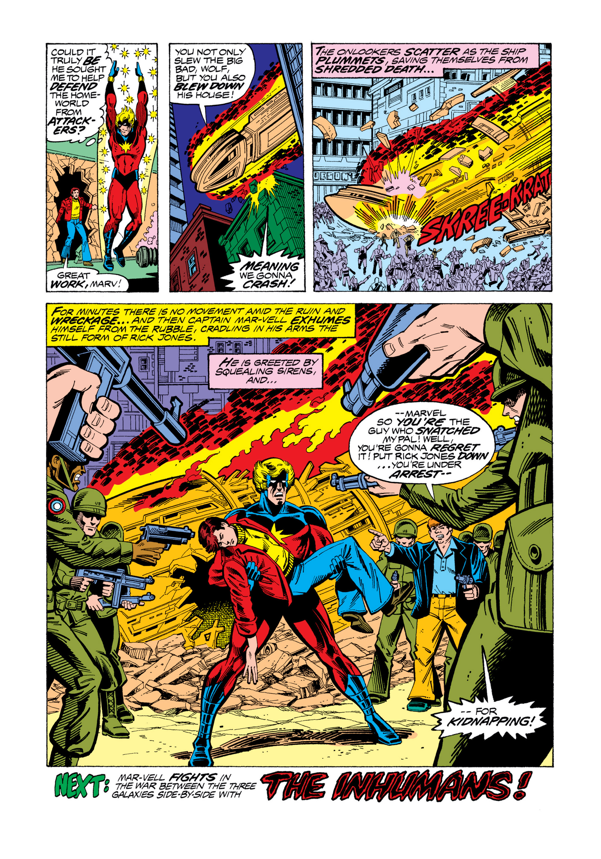 Read online Marvel Masterworks: Captain Marvel comic -  Issue # TPB 5 (Part 2) - 16