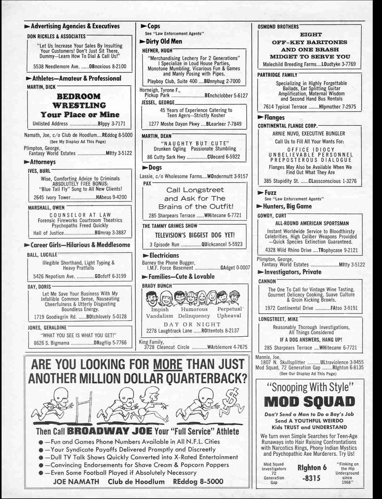 Read online MAD comic -  Issue #154 - 40