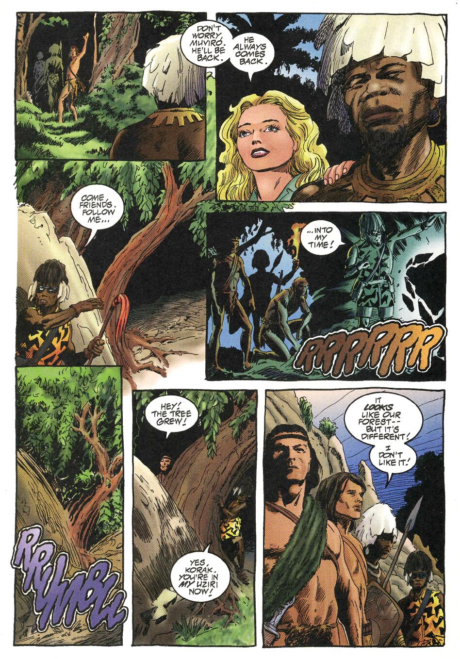 Read online Tarzan (1996) comic -  Issue #17 - 28