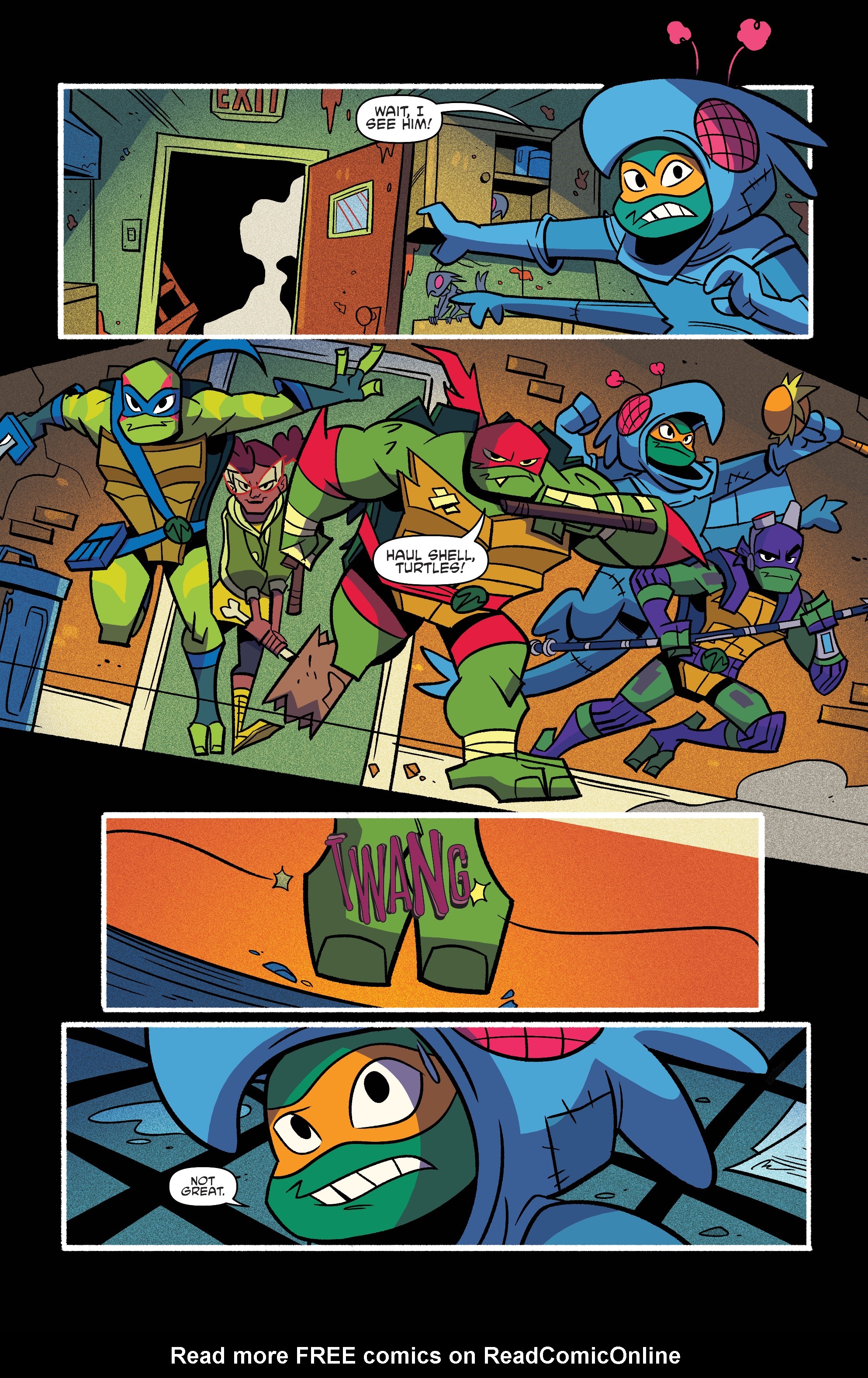 Read online Rise of the Teenage Mutant Ninja Turtles comic -  Issue #4 - 20
