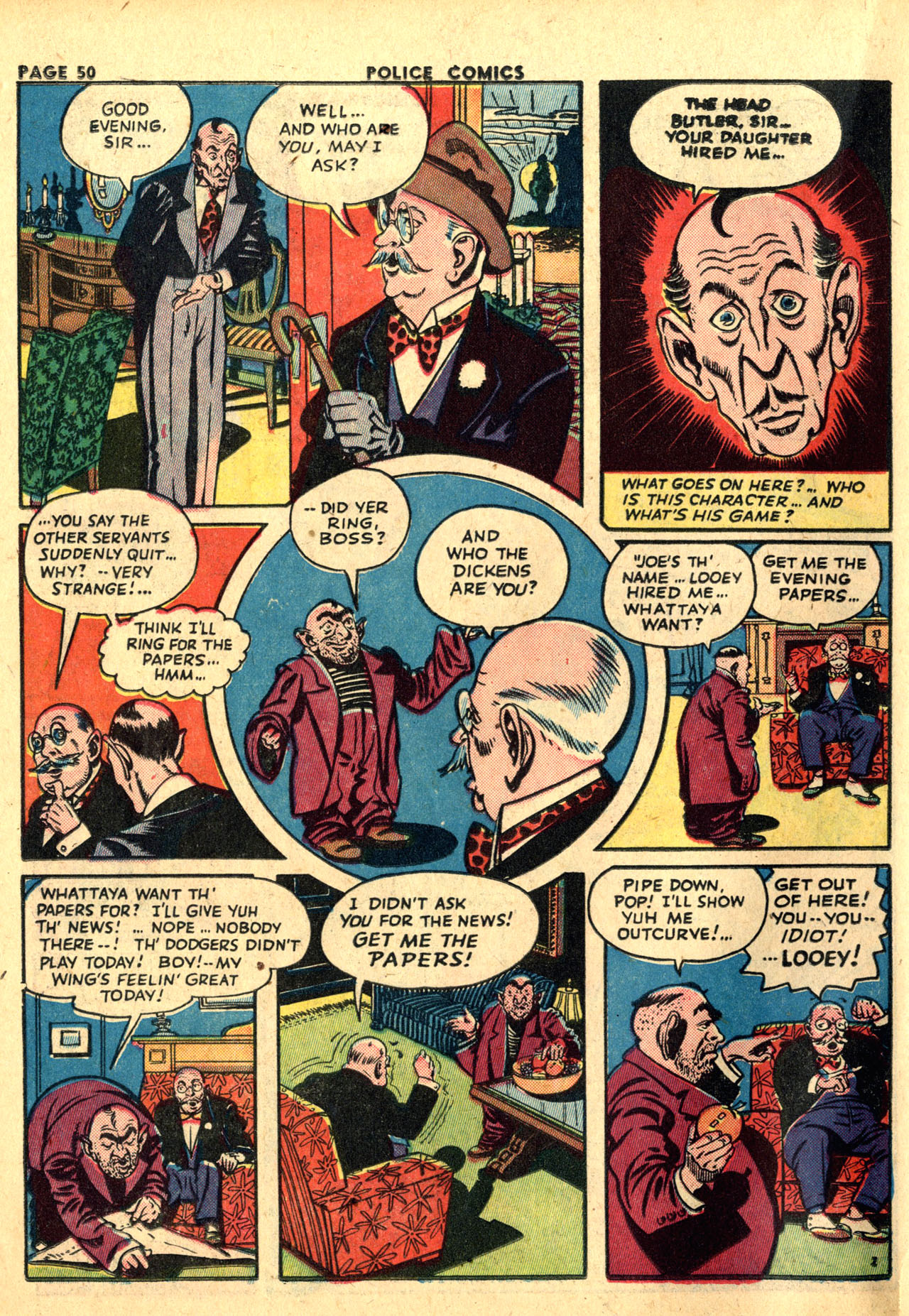 Read online Police Comics comic -  Issue #23 - 52