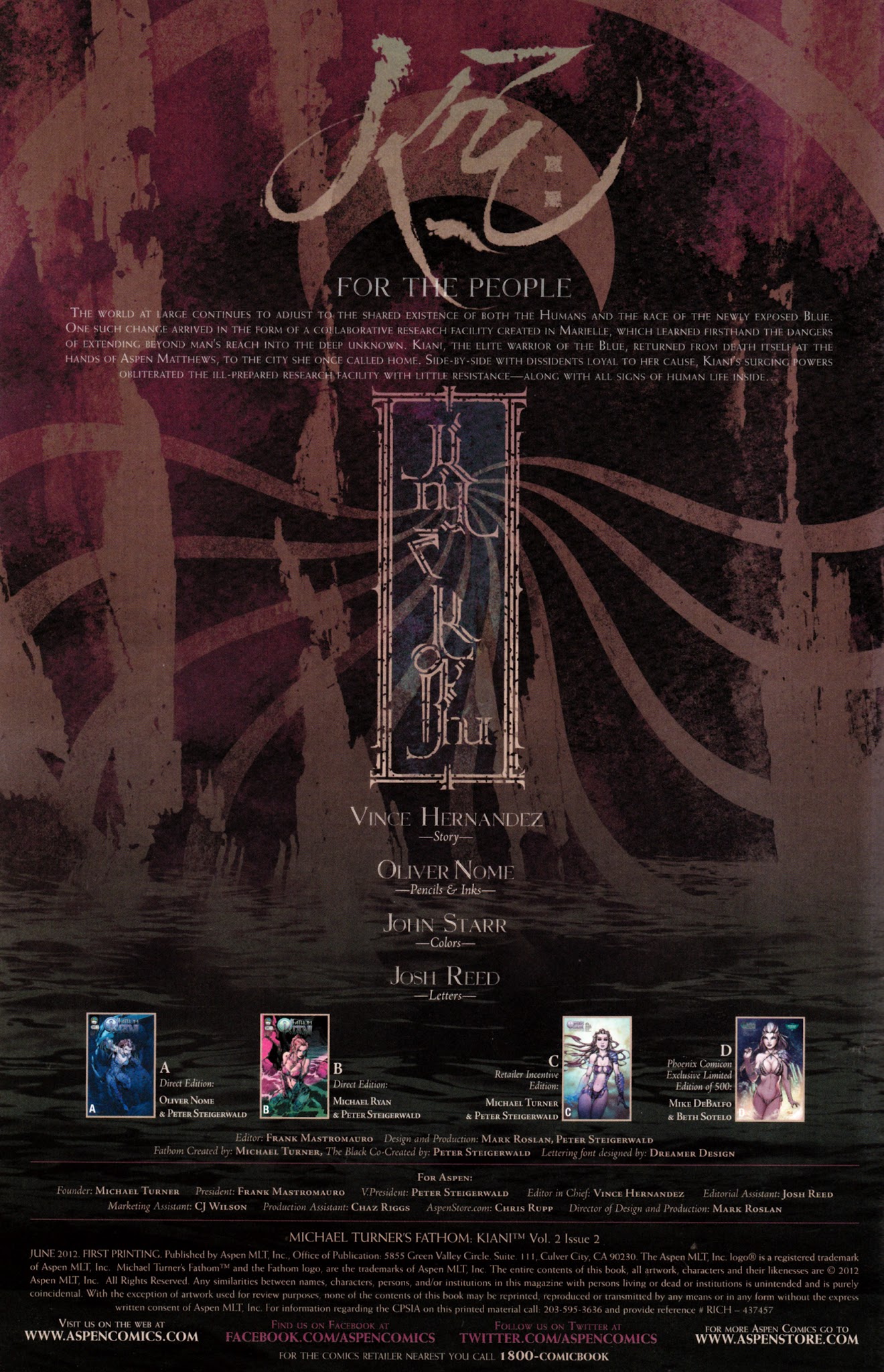 Read online Michael Turner's Fathom: Kiani comic -  Issue #2 - 2