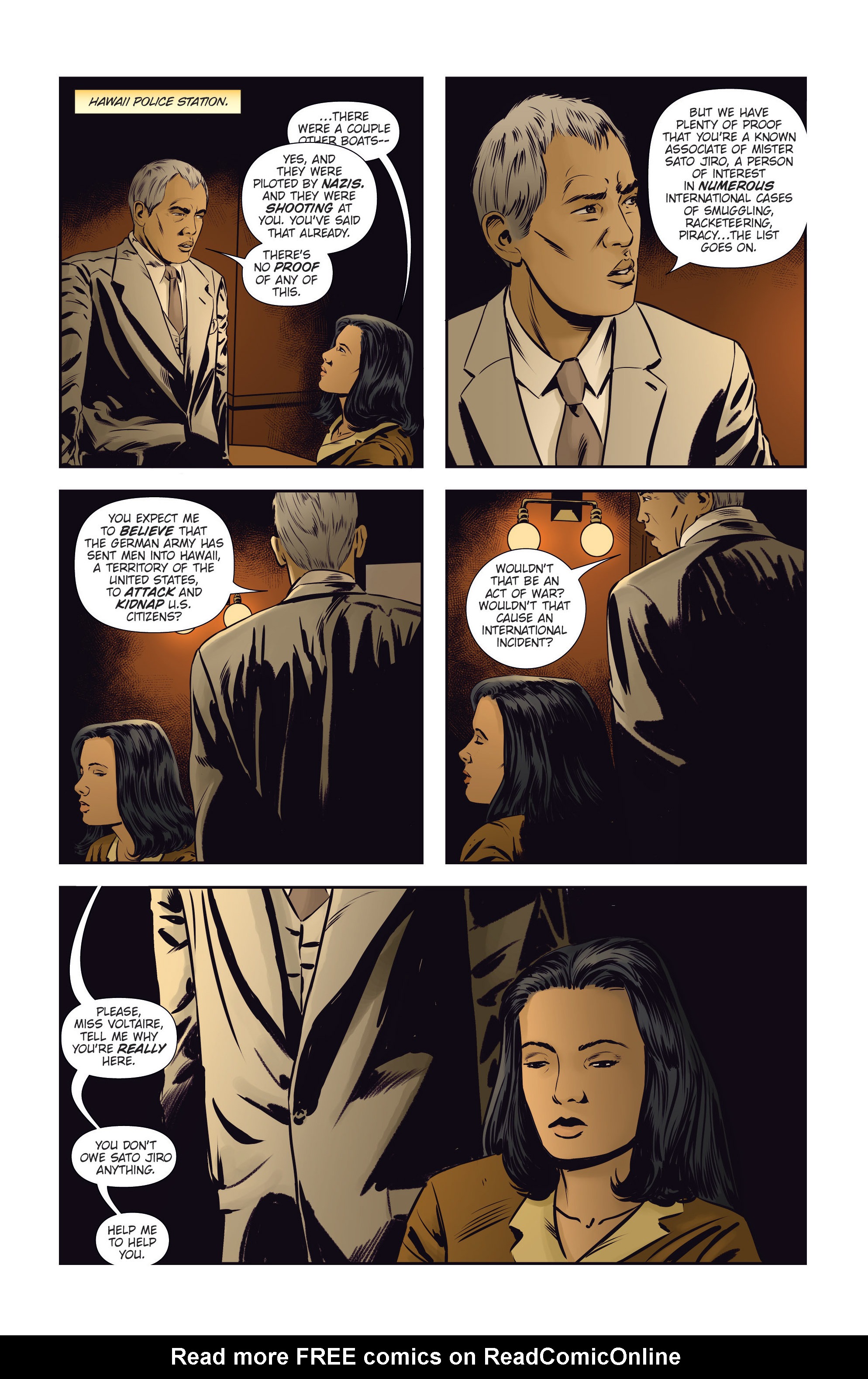 Read online Athena Voltaire and the Volcano Goddess comic -  Issue #3 - 7