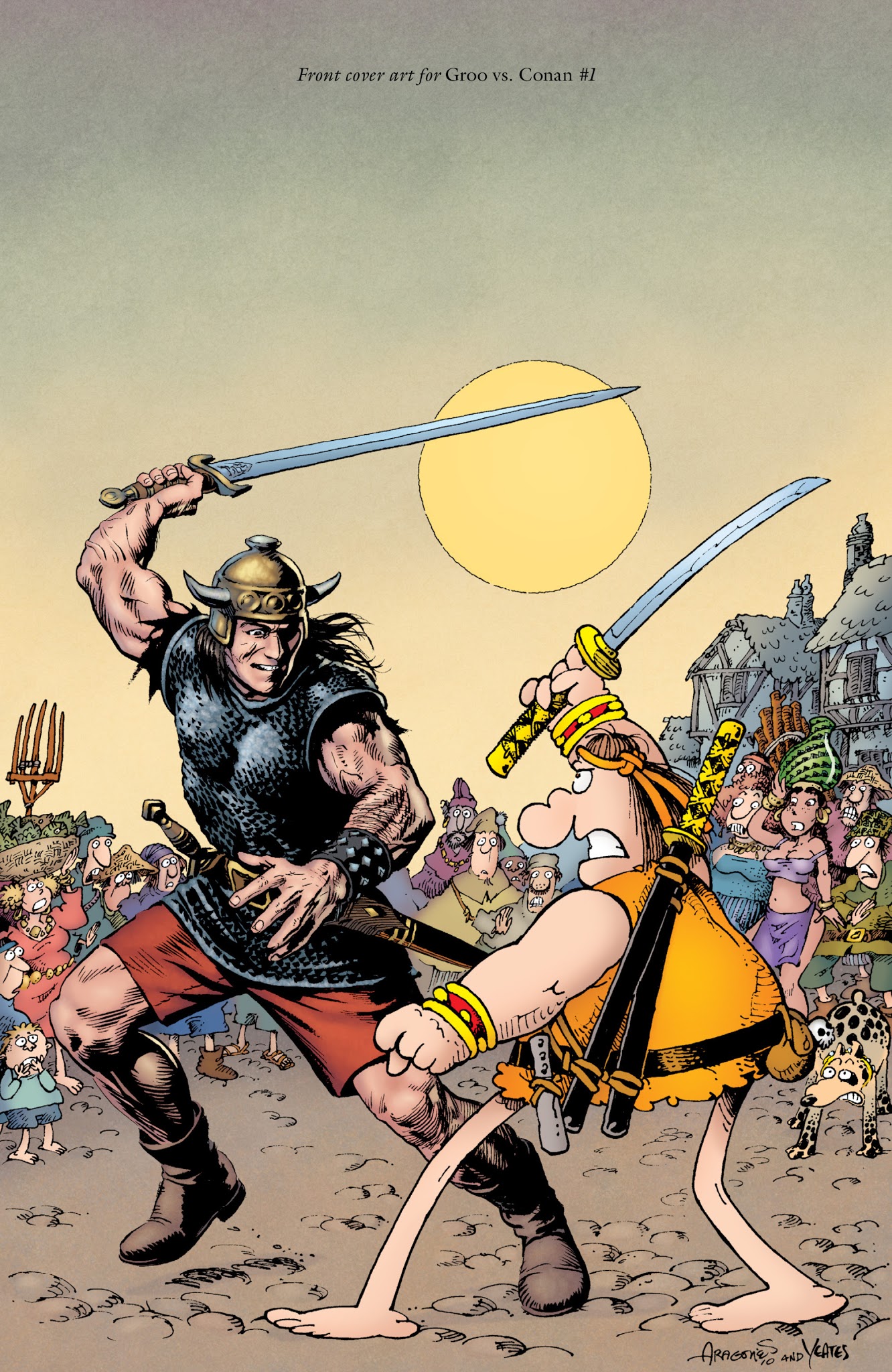 Read online Groo vs. Conan comic -  Issue # TPB - 103