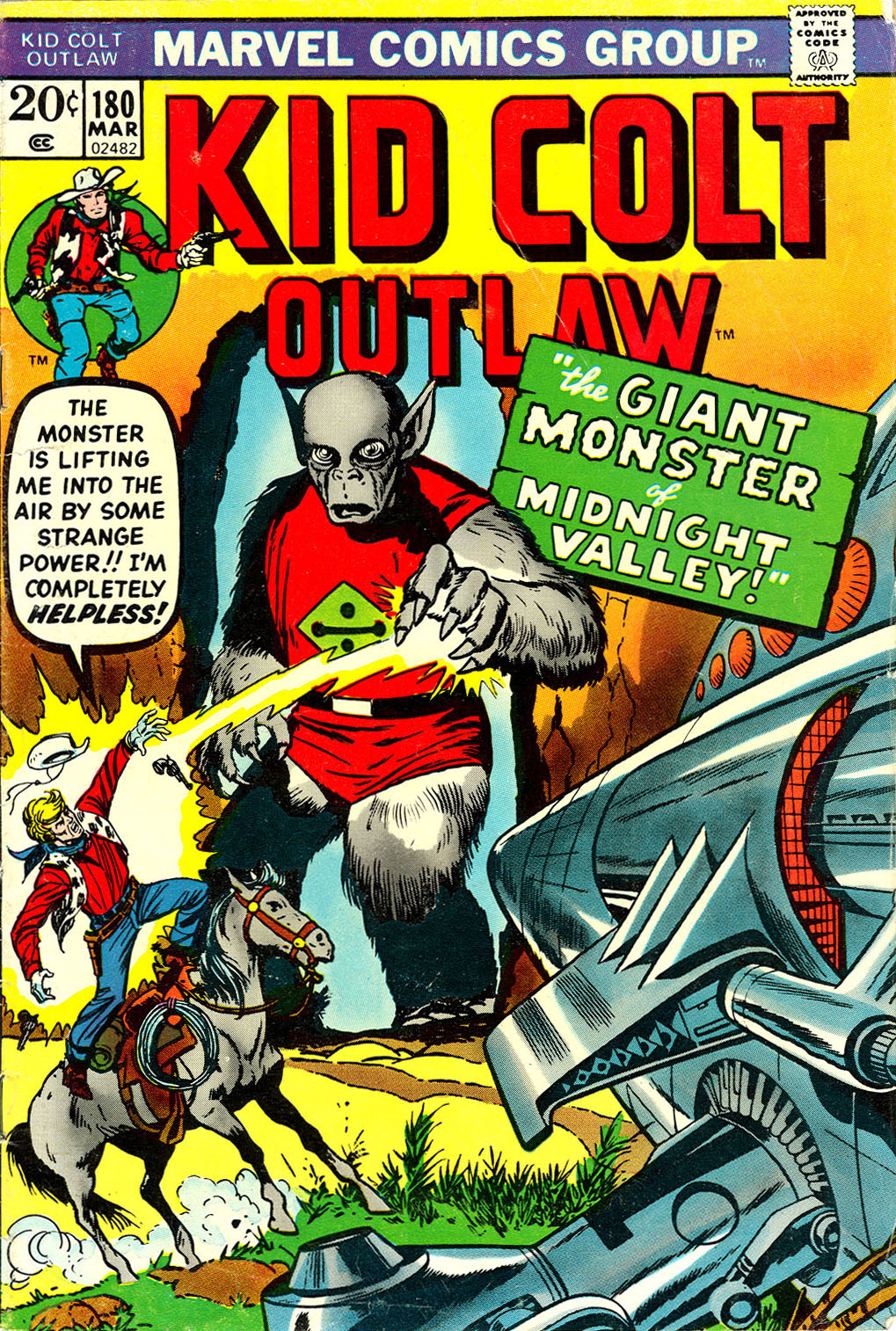 Read online Kid Colt Outlaw comic -  Issue #180 - 1