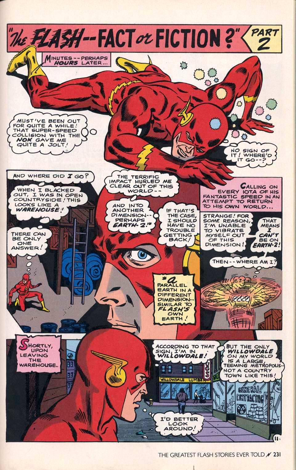 Read online The Greatest Flash Stories Ever Told comic -  Issue # TPB - 232