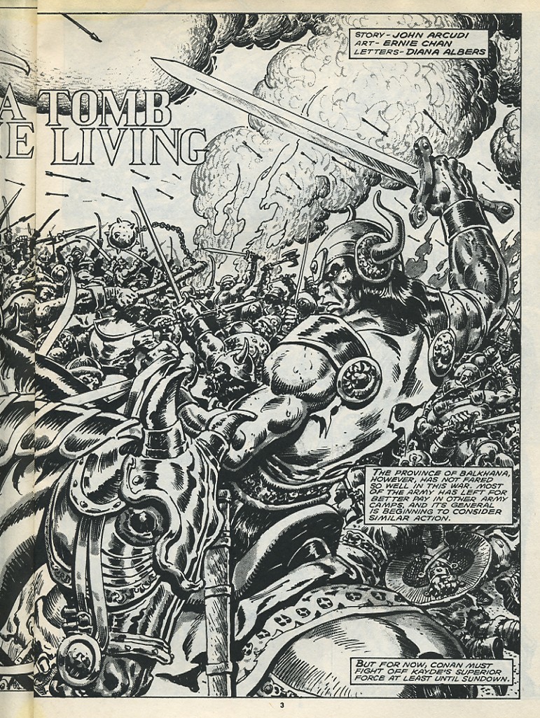 Read online The Savage Sword Of Conan comic -  Issue #173 - 5