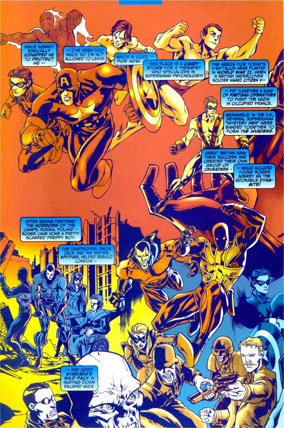 Read online Citizen V and the V-Battalion comic -  Issue #1 - 14