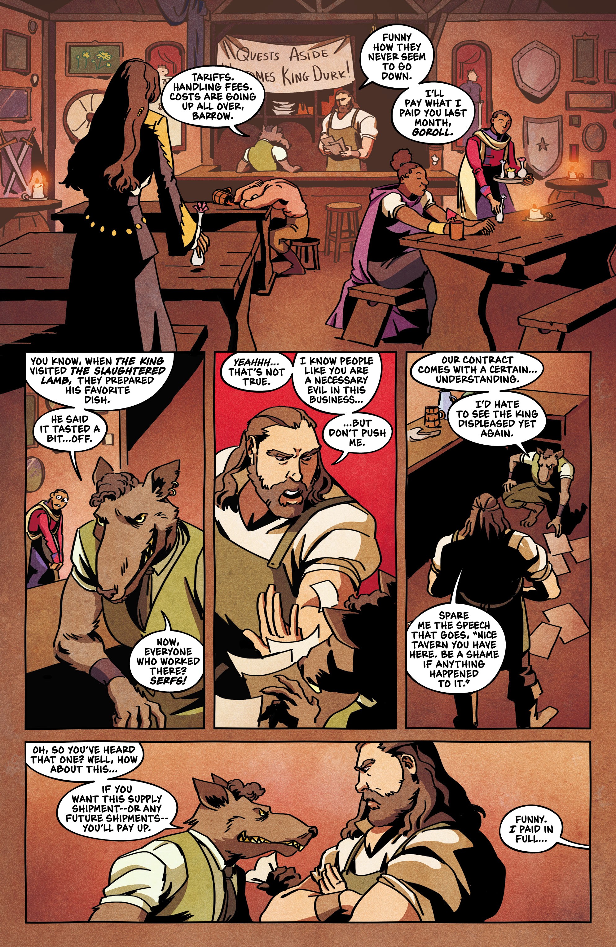 Read online Quests Aside comic -  Issue #1 - 10