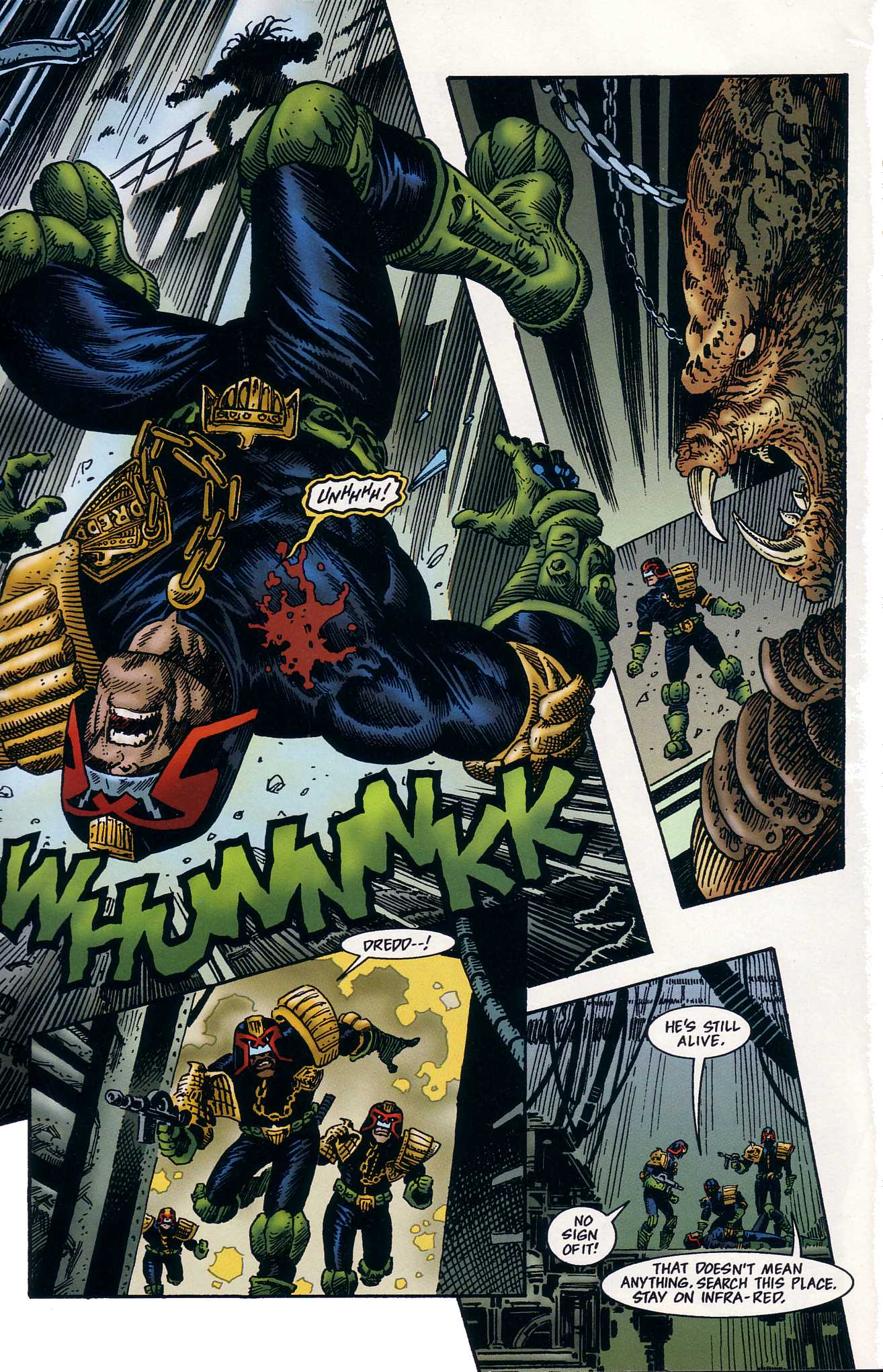 Read online Predator Versus Judge Dredd comic -  Issue #1 - 18