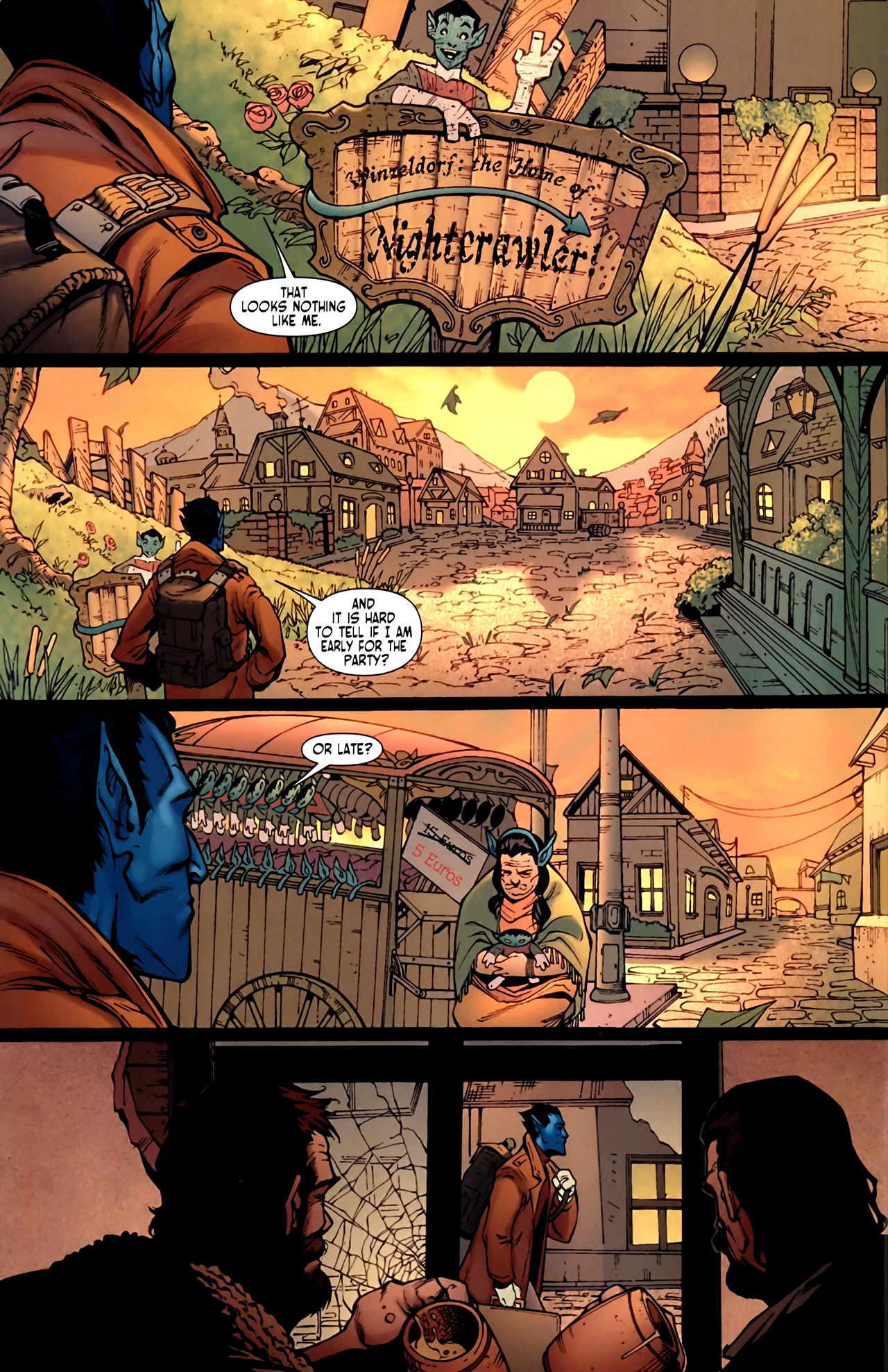 Read online X-Men: Manifest Destiny Nightcrawler comic -  Issue # Full - 6