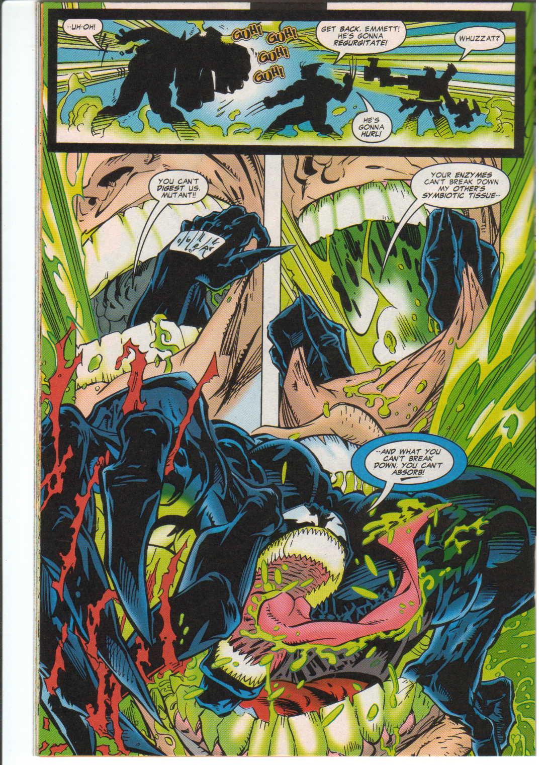 Read online Venom vs Wolverine - Tooth and Claw comic -  Issue #1 - 16