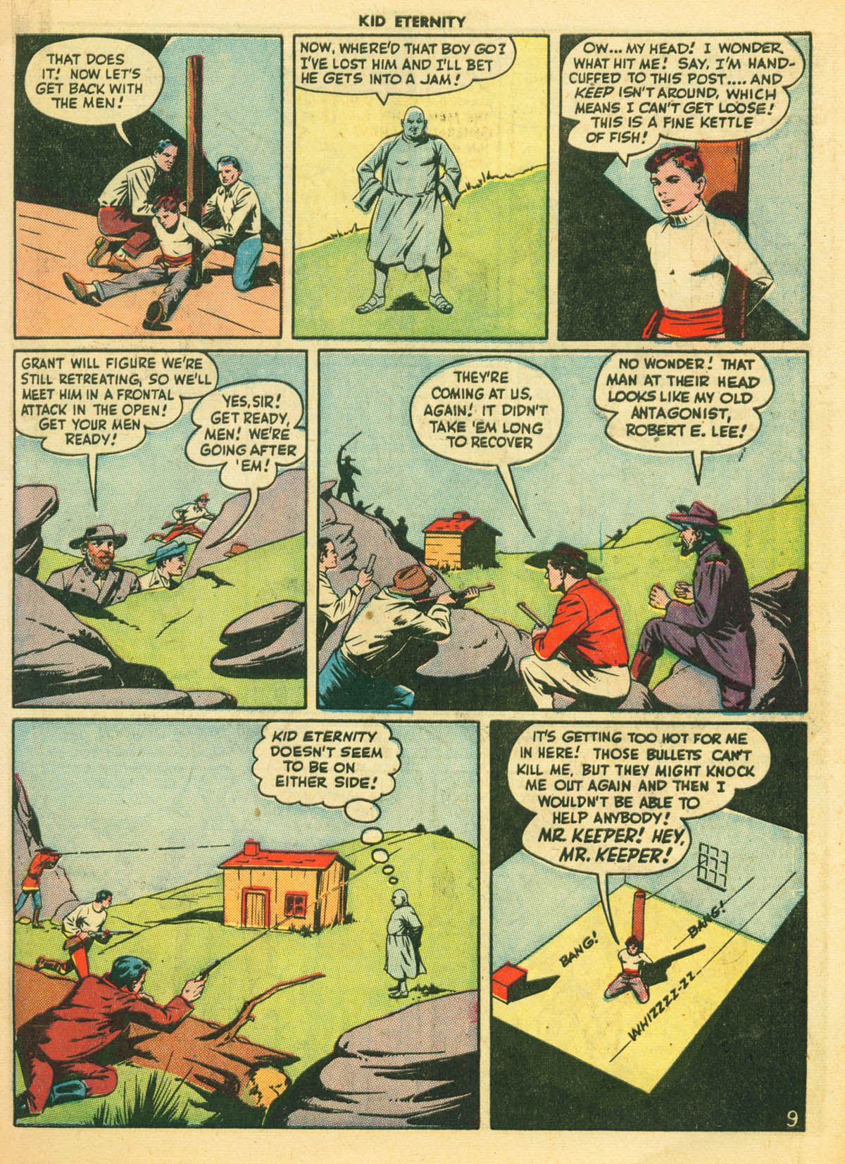 Read online Kid Eternity (1946) comic -  Issue #2 - 11