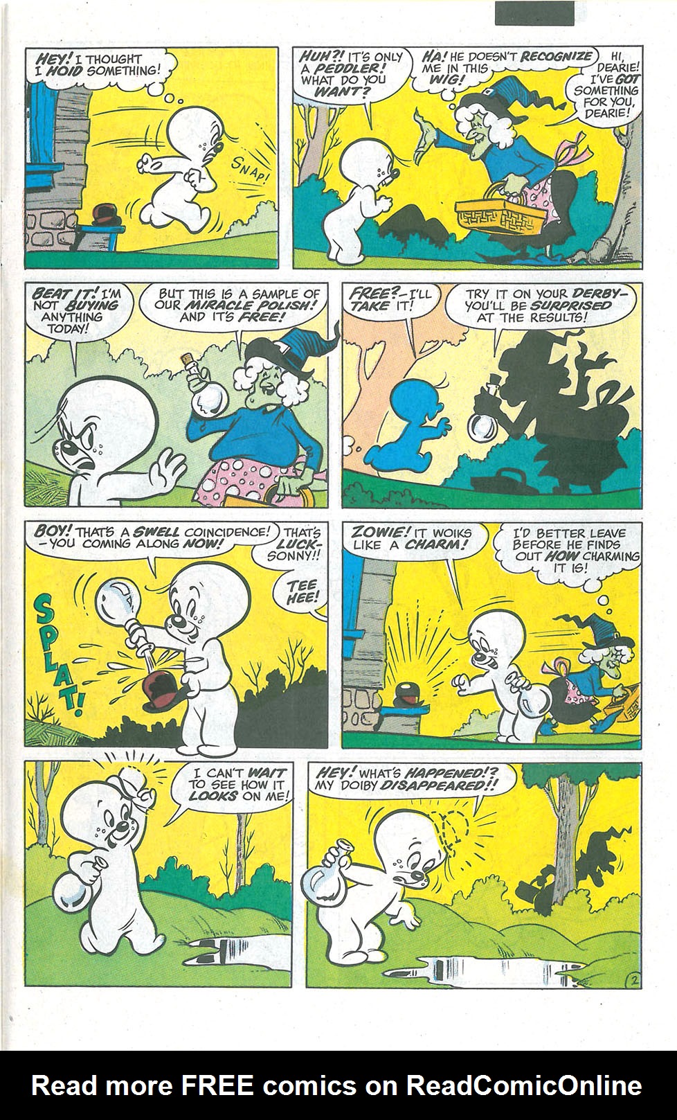 Read online Casper the Friendly Ghost (1991) comic -  Issue #24 - 28