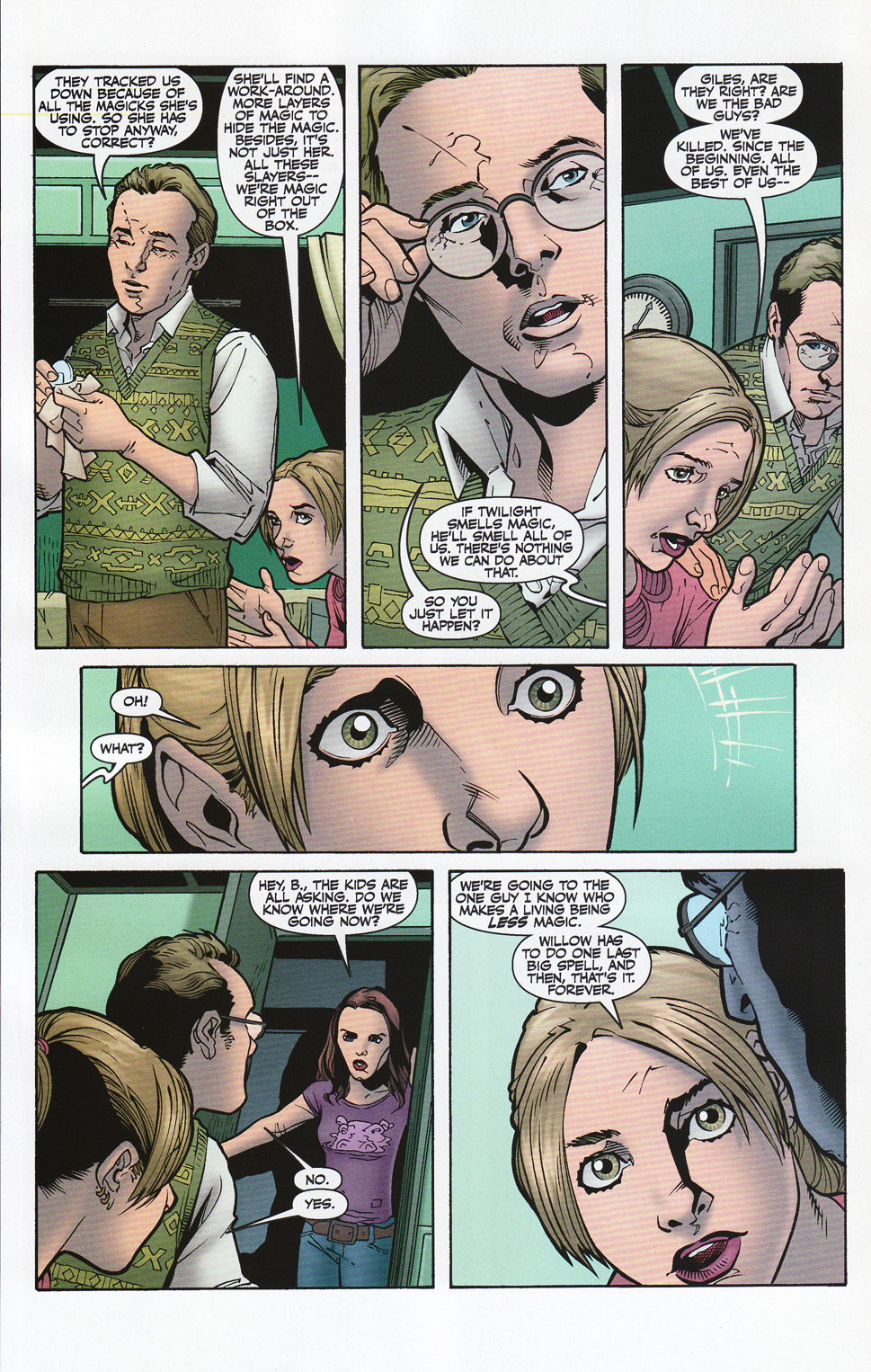 Read online Buffy the Vampire Slayer Season Eight comic -  Issue #26 - 25